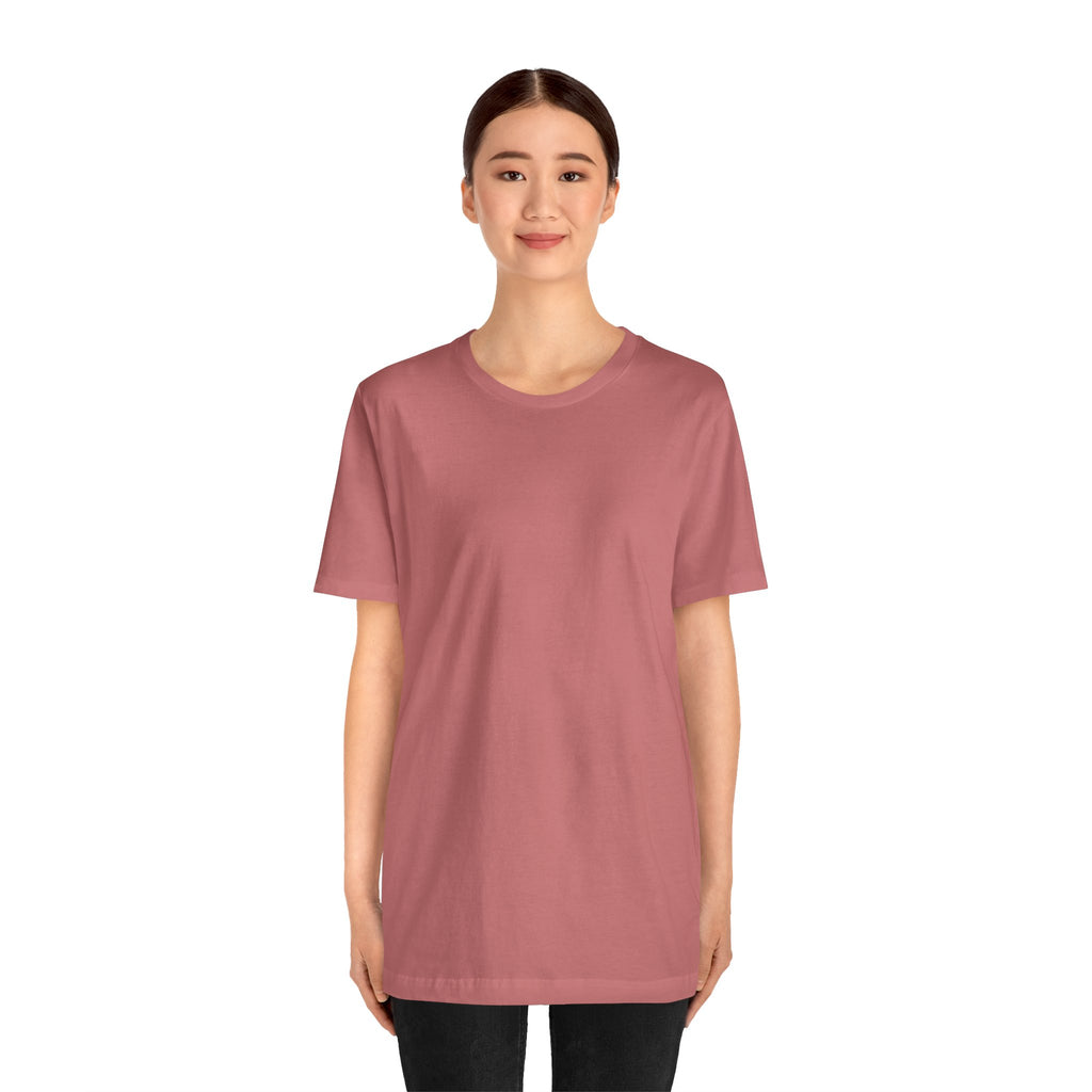 White Short Sleeve Tee — Minimal Classic Crewneck T-Shirt