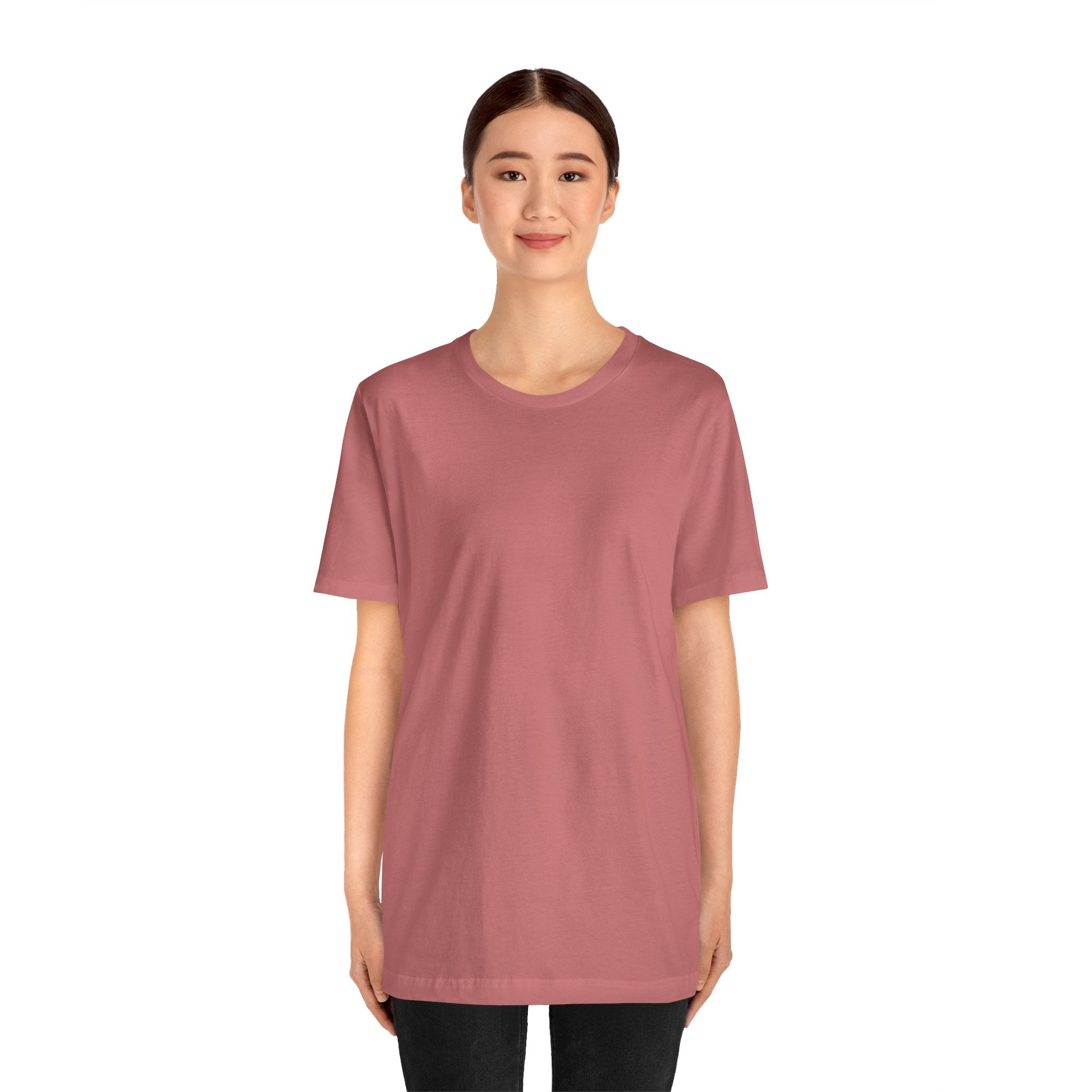 White Short Sleeve Tee — Minimal Classic Crewneck T-Shirt