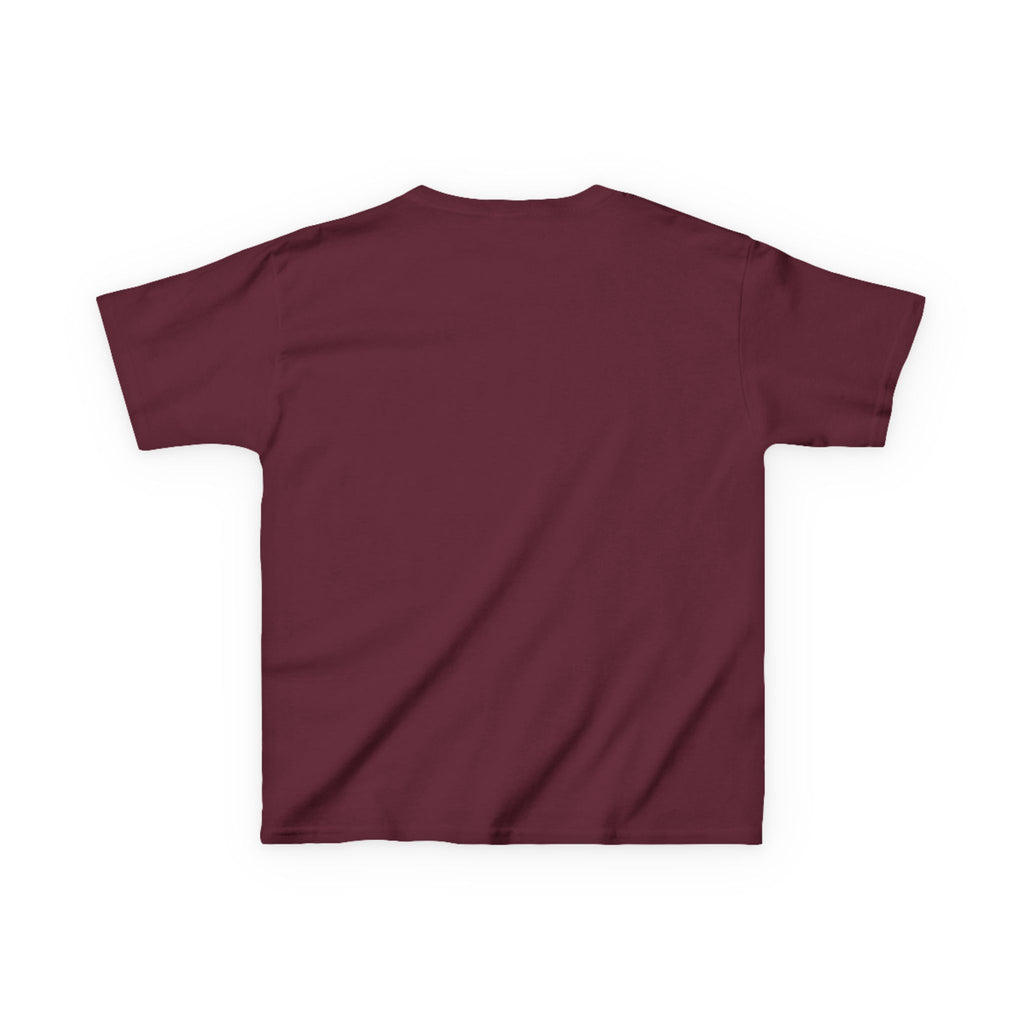 Kids T-Shirt — Plain White Heavy Cotton Tee for Boys & Girls