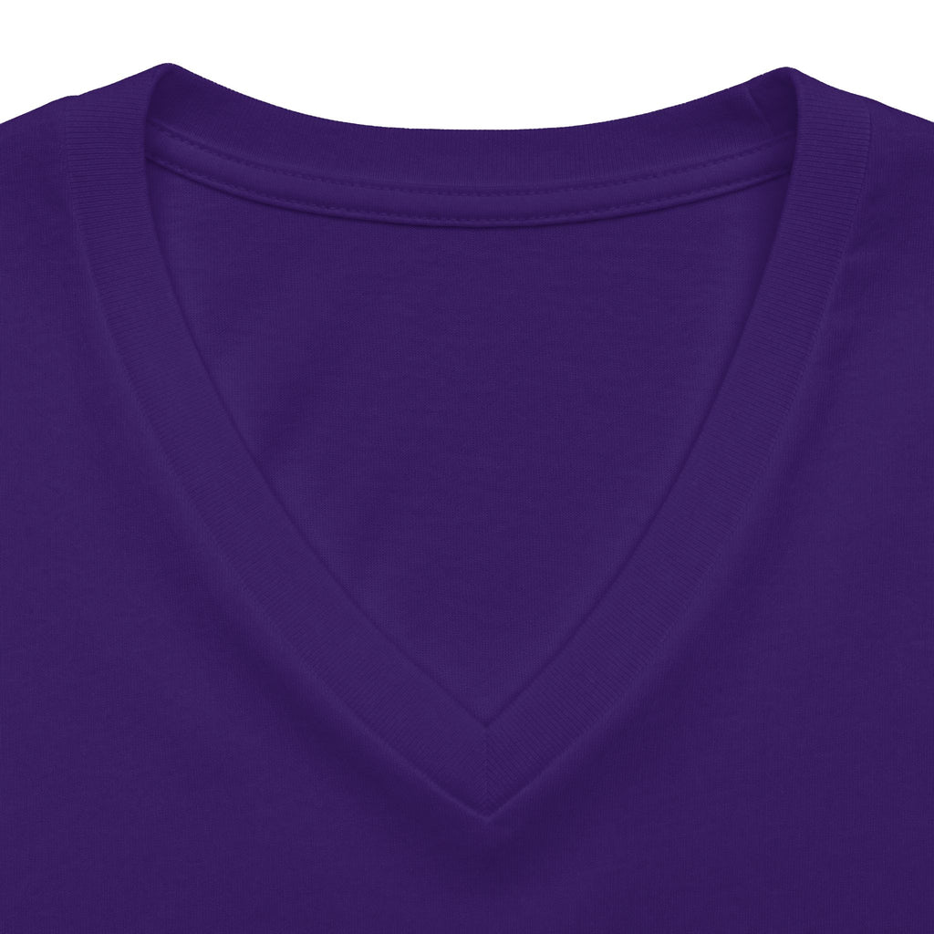 V-Neck Jersey Tee — Classic White Short Sleeve T-Shirt