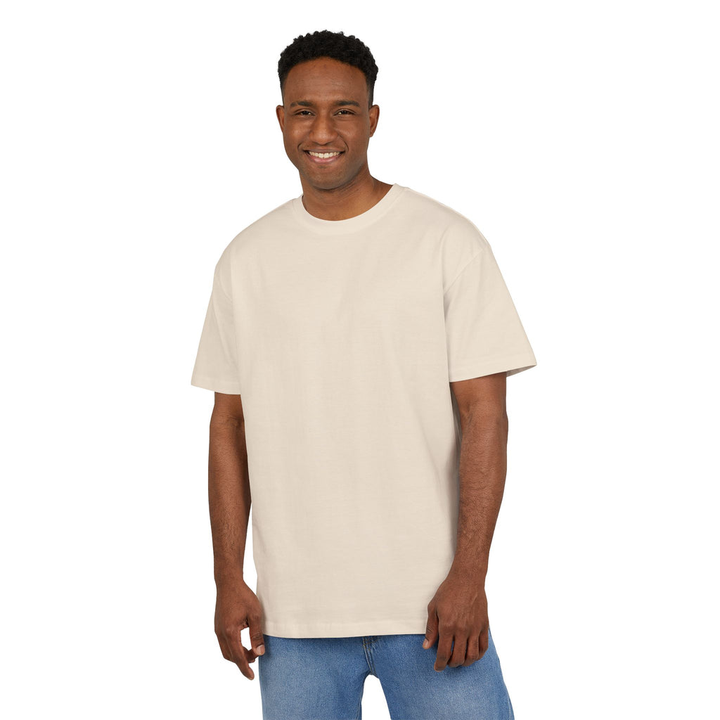 Oversized White Tee — Minimal Blank Heavy Cotton Oversize Shirt