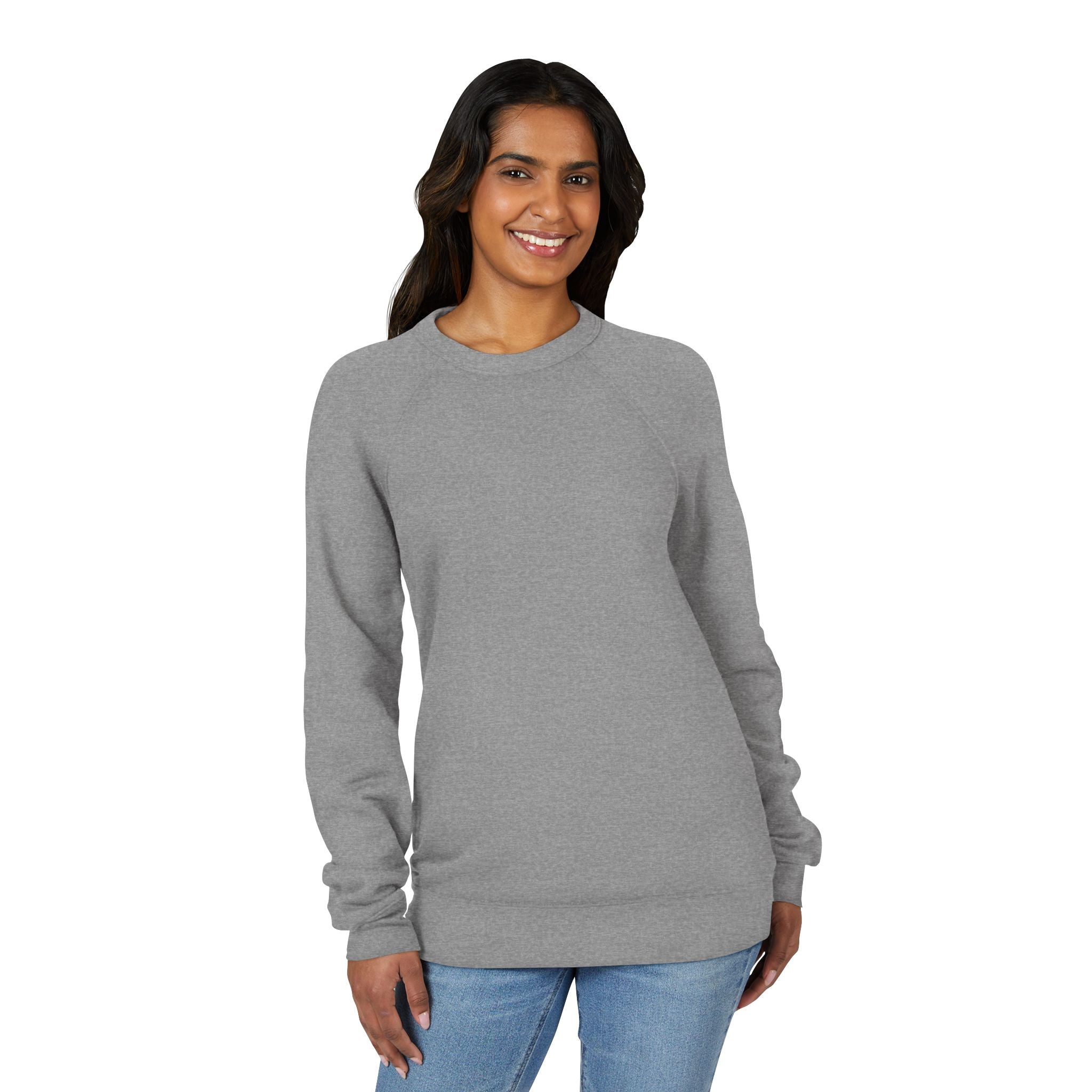 Classic Black Raglan Sweatshirt