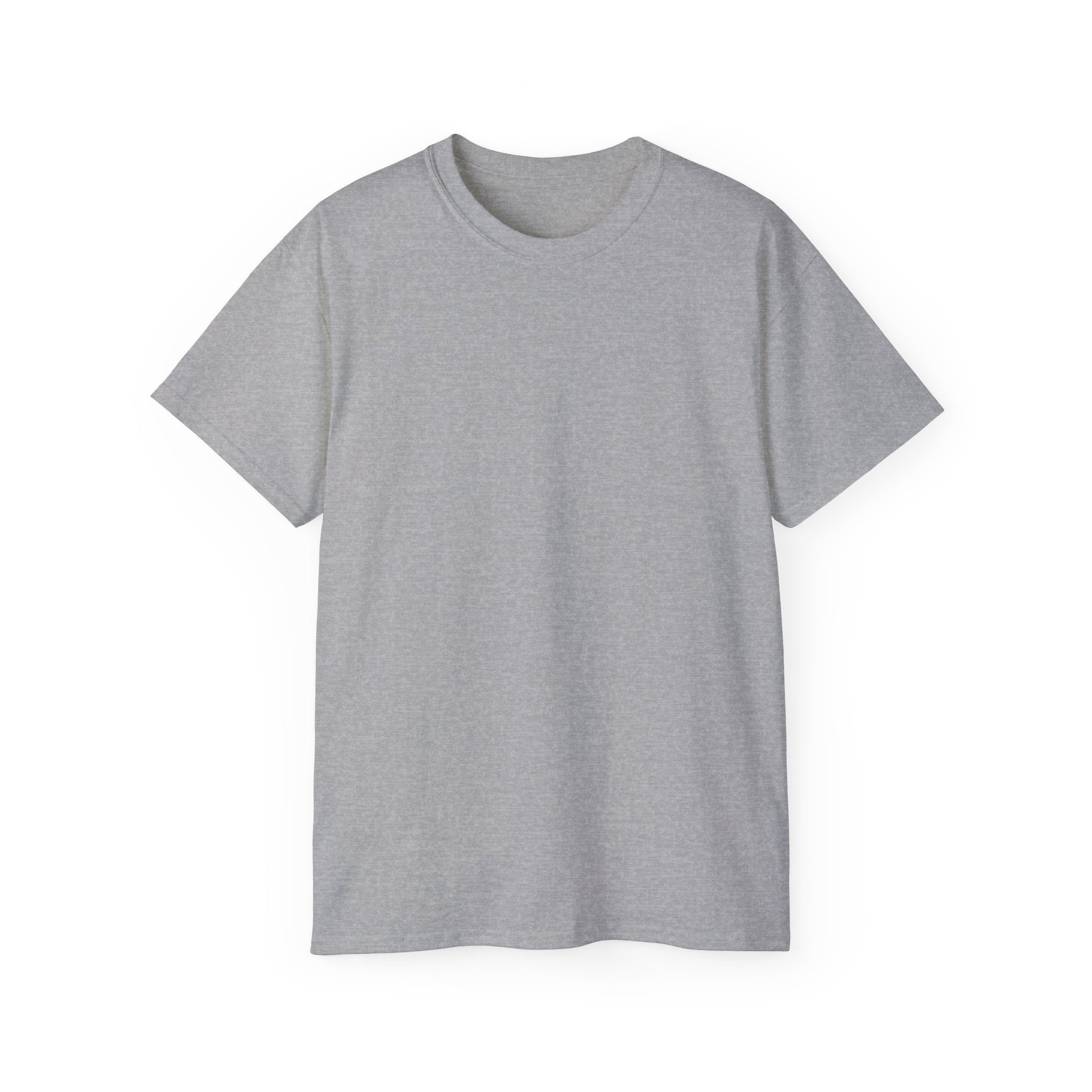 Classic White Cotton Tee - Plain Crewneck Shirt