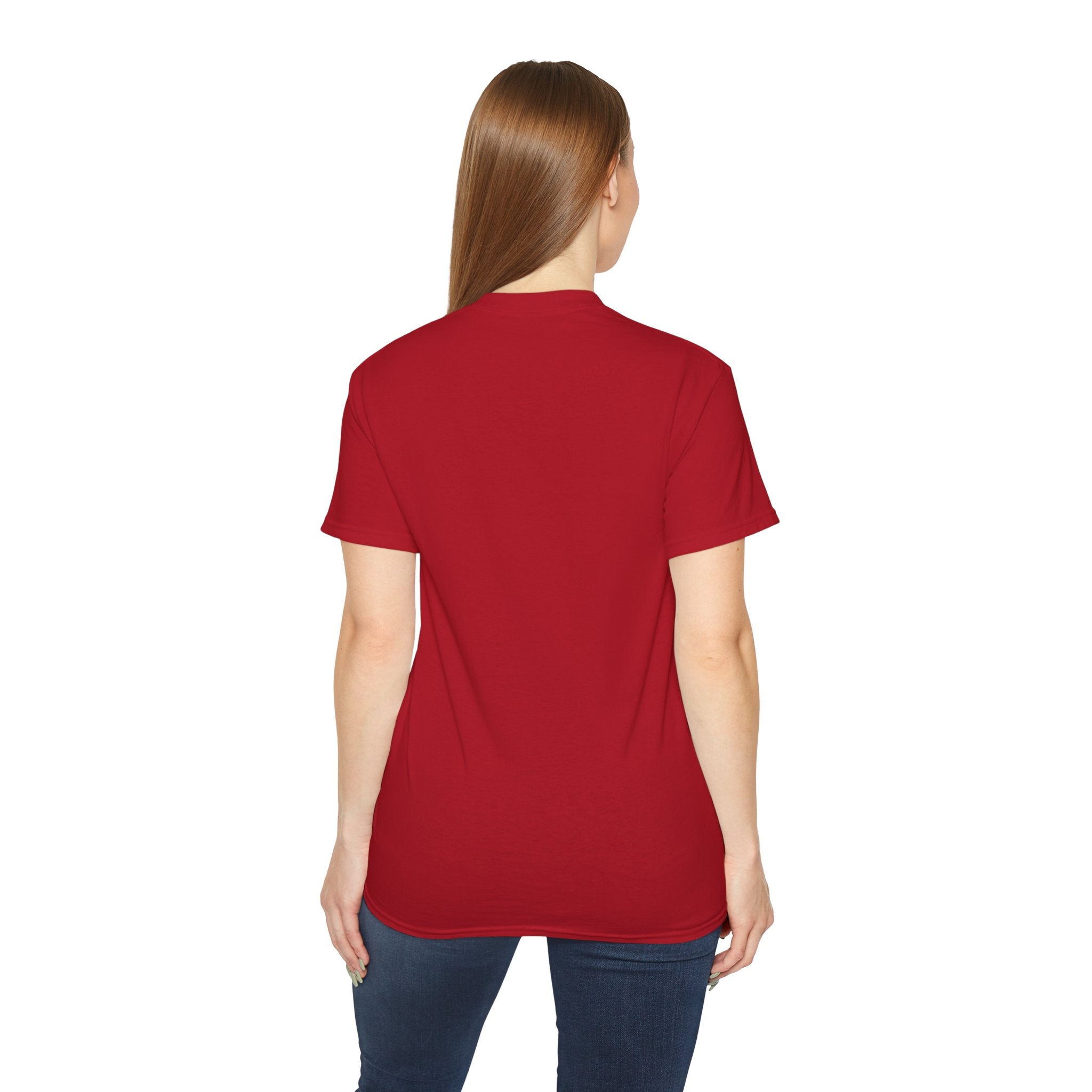 Classic White Cotton Tee - Plain Crewneck Shirt