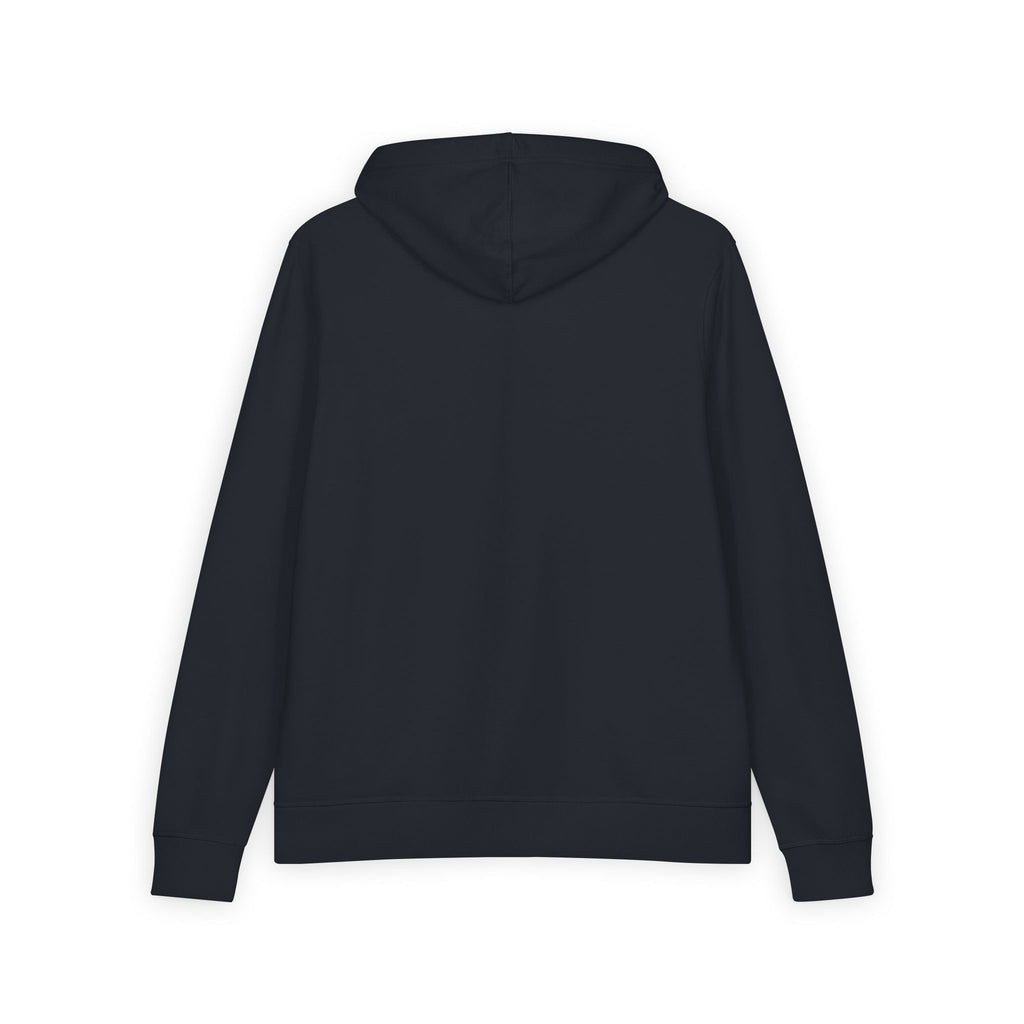Men's Full-Zip Hoodie — Classic White Re-Fleece Zip-Up