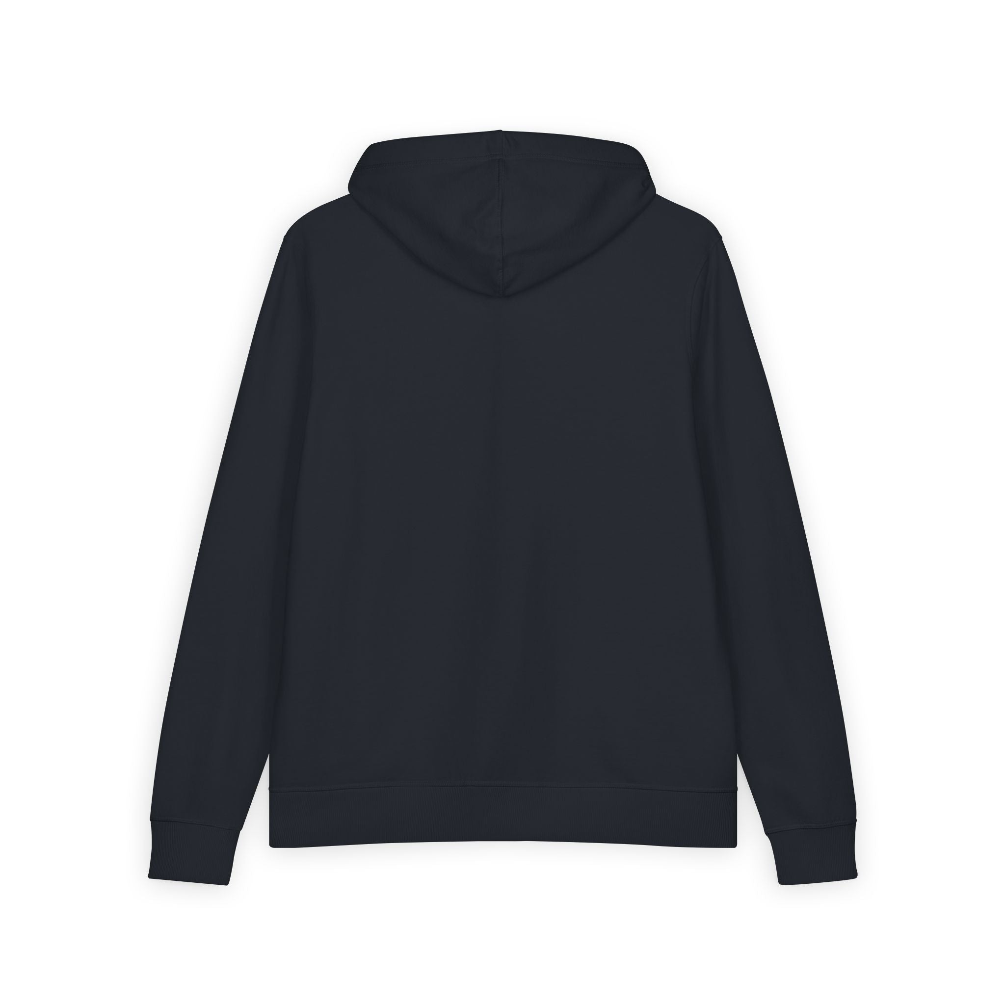 Men's Full-Zip Hoodie — Classic White Re-Fleece Zip-Up