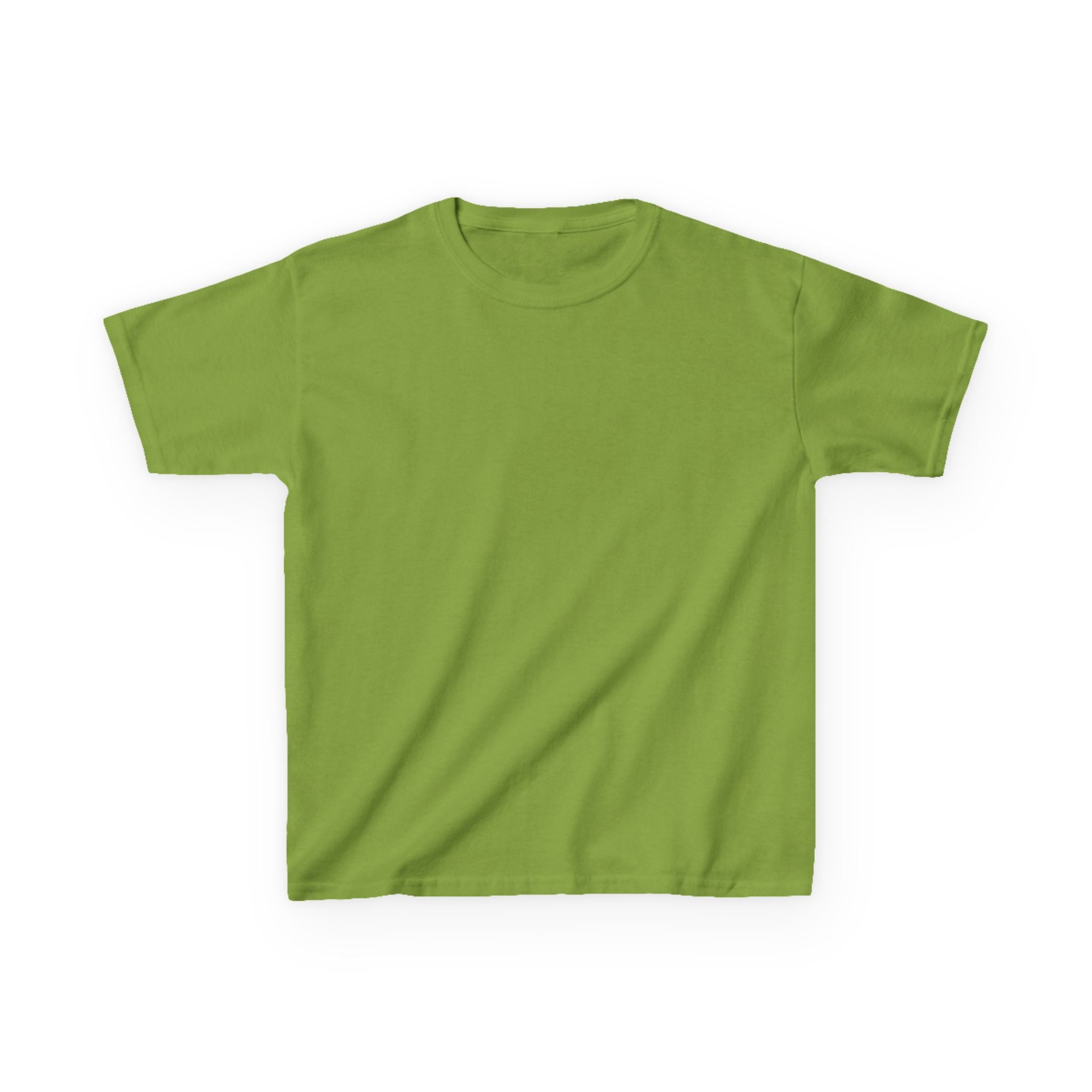 Kids T-Shirt — Plain White Heavy Cotton Tee for Boys & Girls