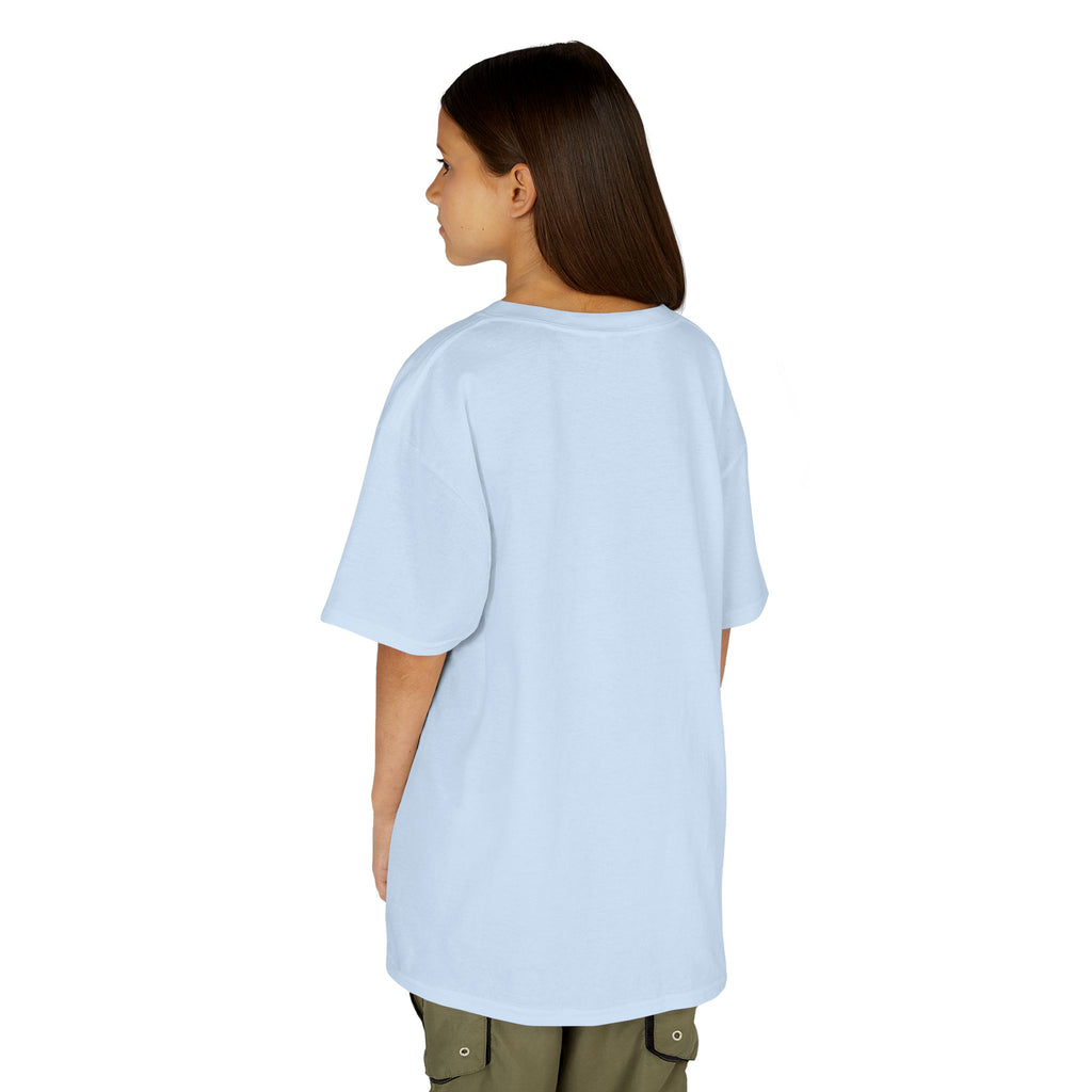 Kids T-Shirt — Plain White Heavy Cotton Tee for Boys & Girls