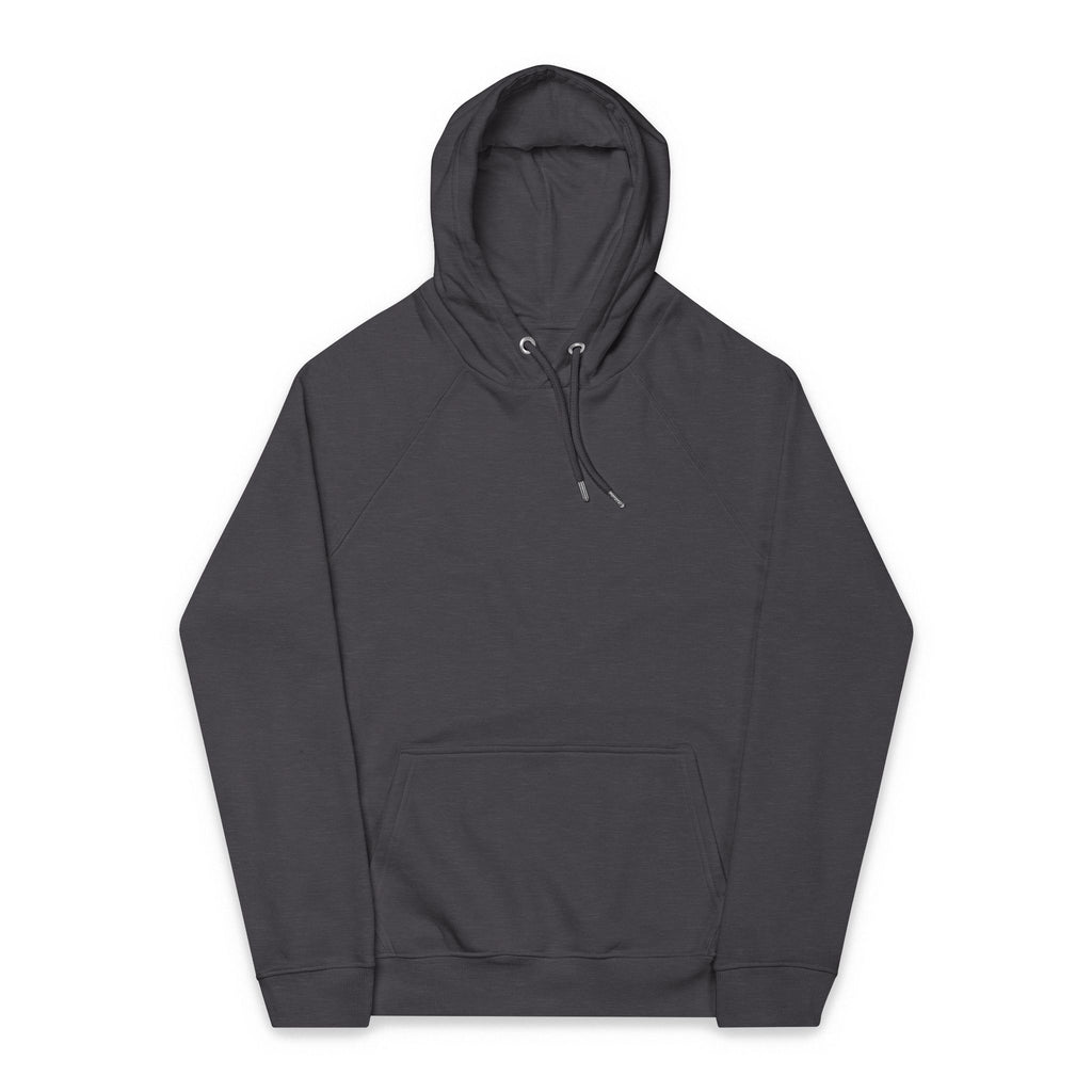 Eco Raglan Hoodie — Embroidered Sustainable Pullover