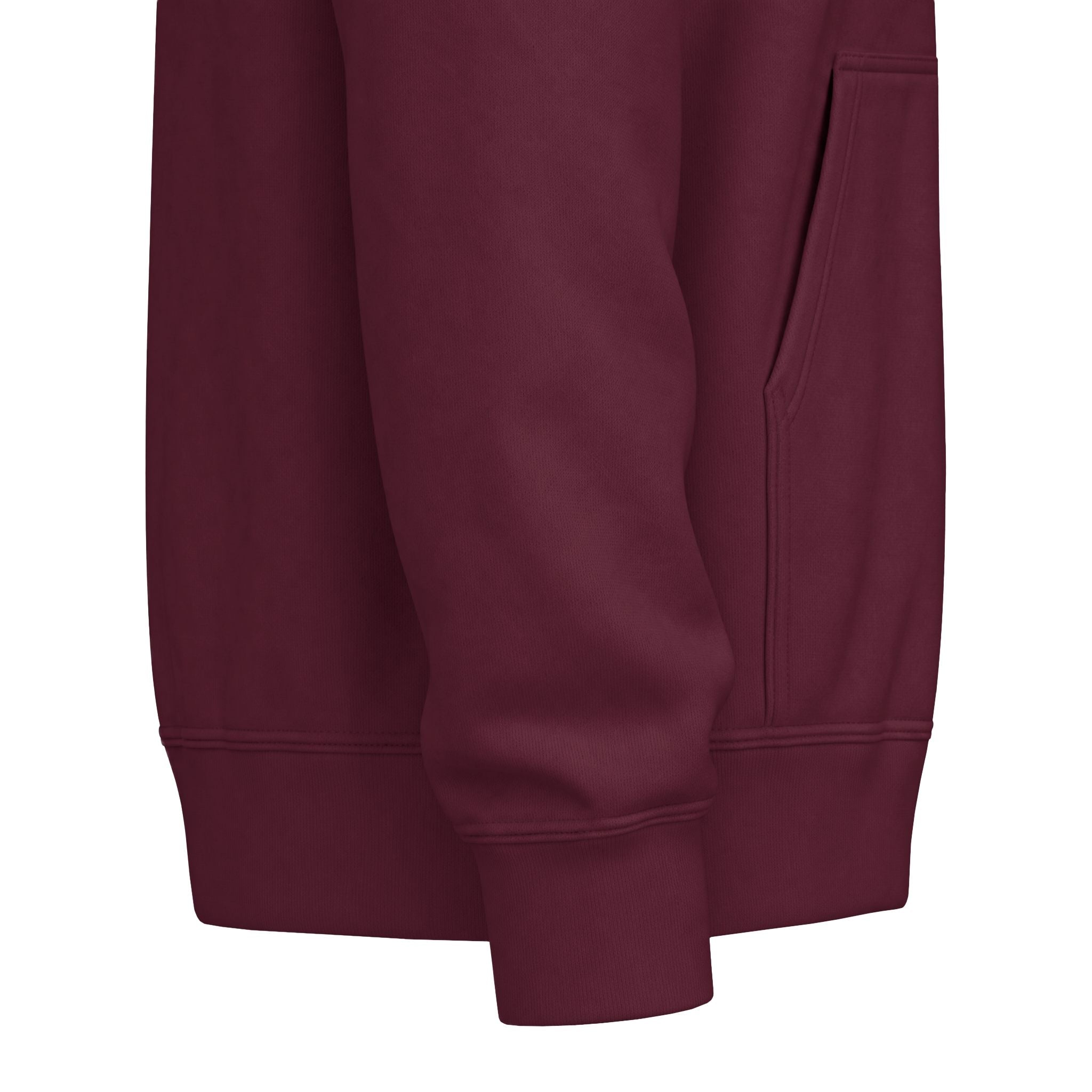 Classic White Fleece Hoodie – Soft Midweight Pullover