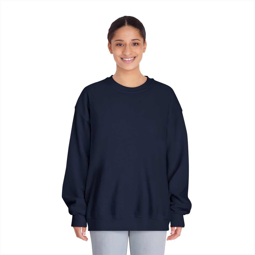 Classic White Crewneck Sweatshirt