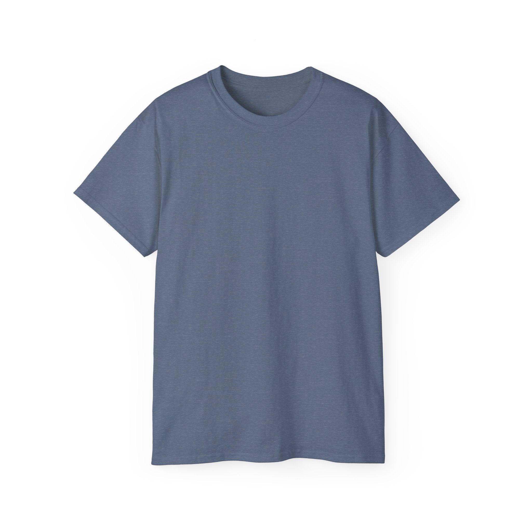 Classic White Cotton Tee - Plain Crewneck Shirt