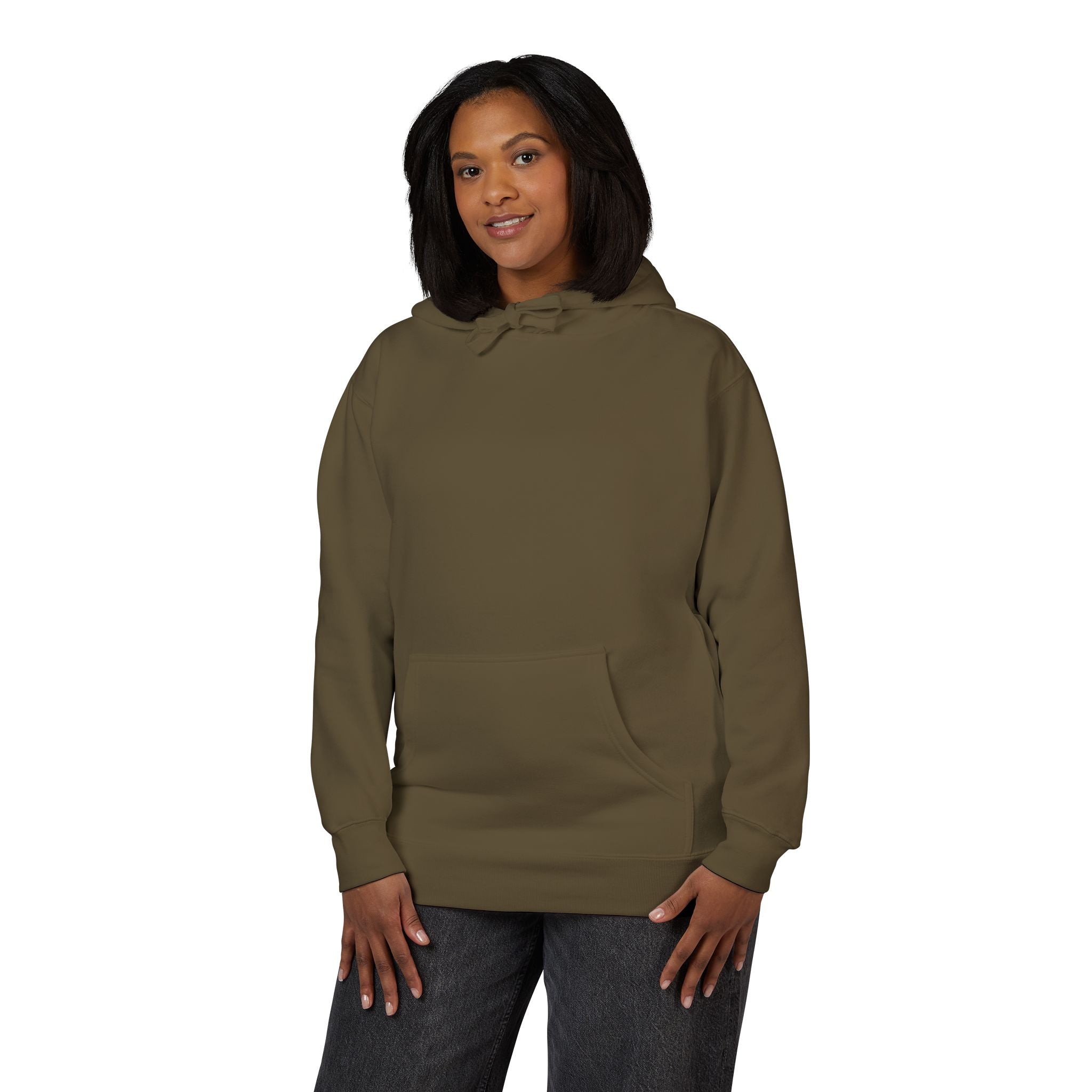 White Fleece Hoodie – Minimal Classic Pullover Hooded Sweatshirt