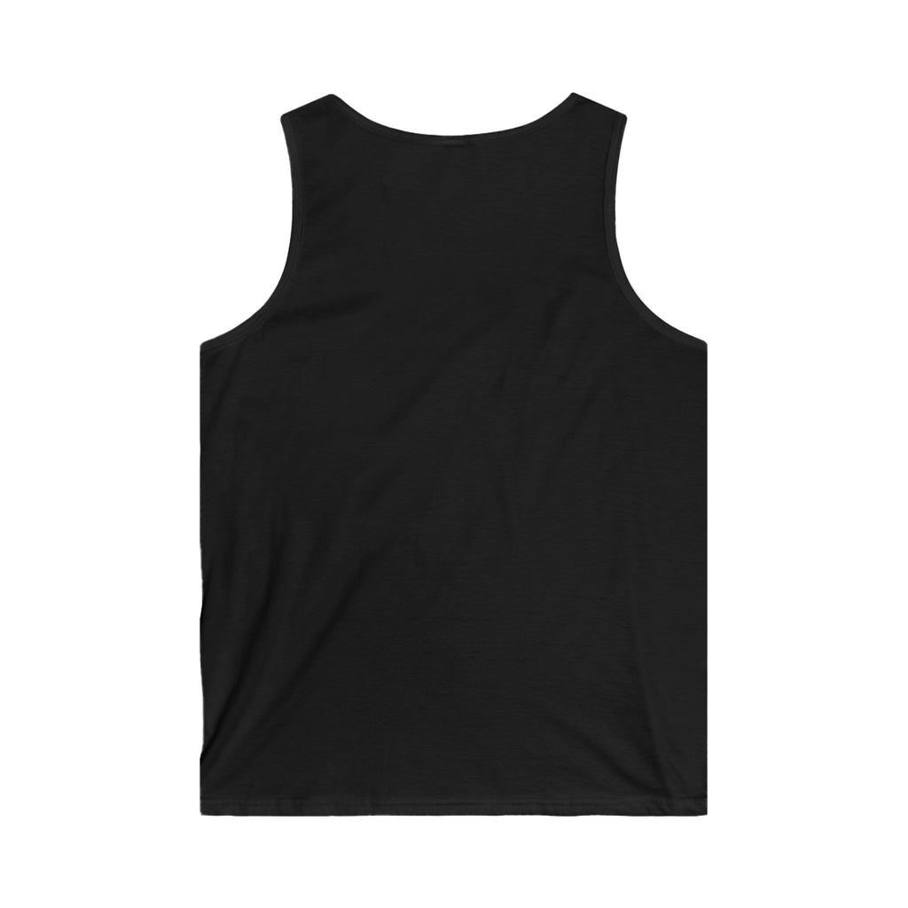 Men's White Tank Top — Classic Softstyle Athletic Vest