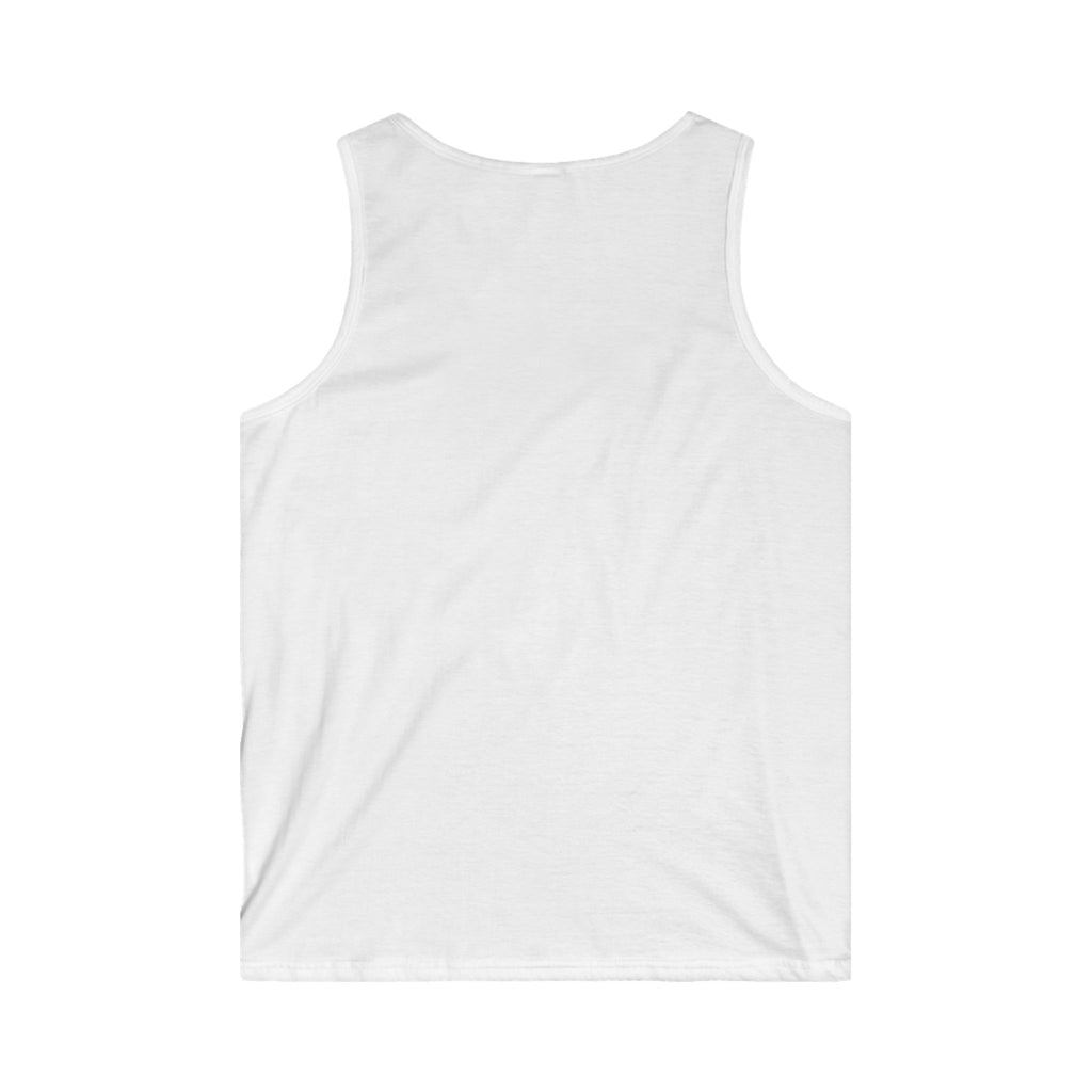 Men's White Tank Top — Classic Softstyle Athletic Vest