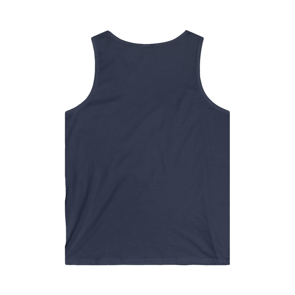 Men's White Tank Top — Classic Softstyle Athletic Vest