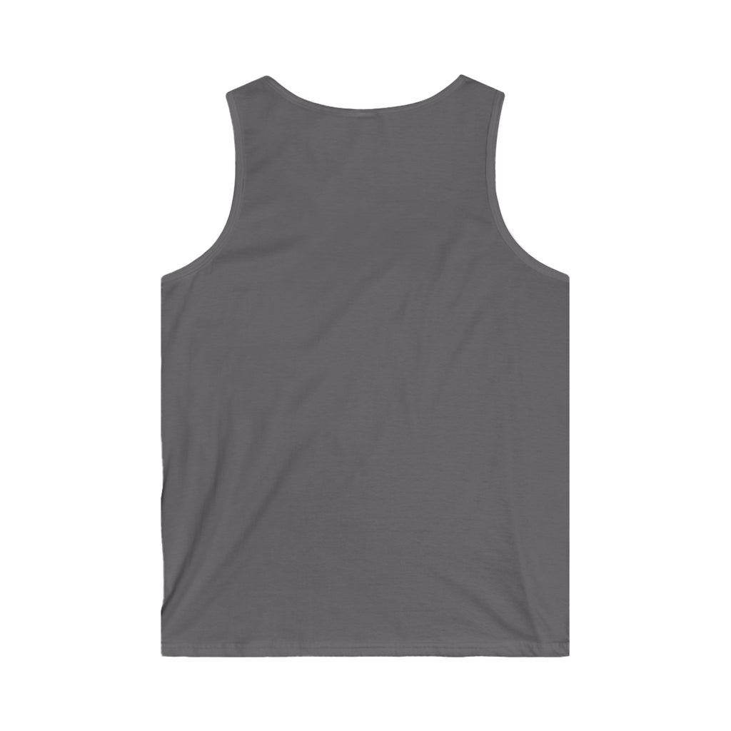 Men's White Tank Top — Classic Softstyle Athletic Vest