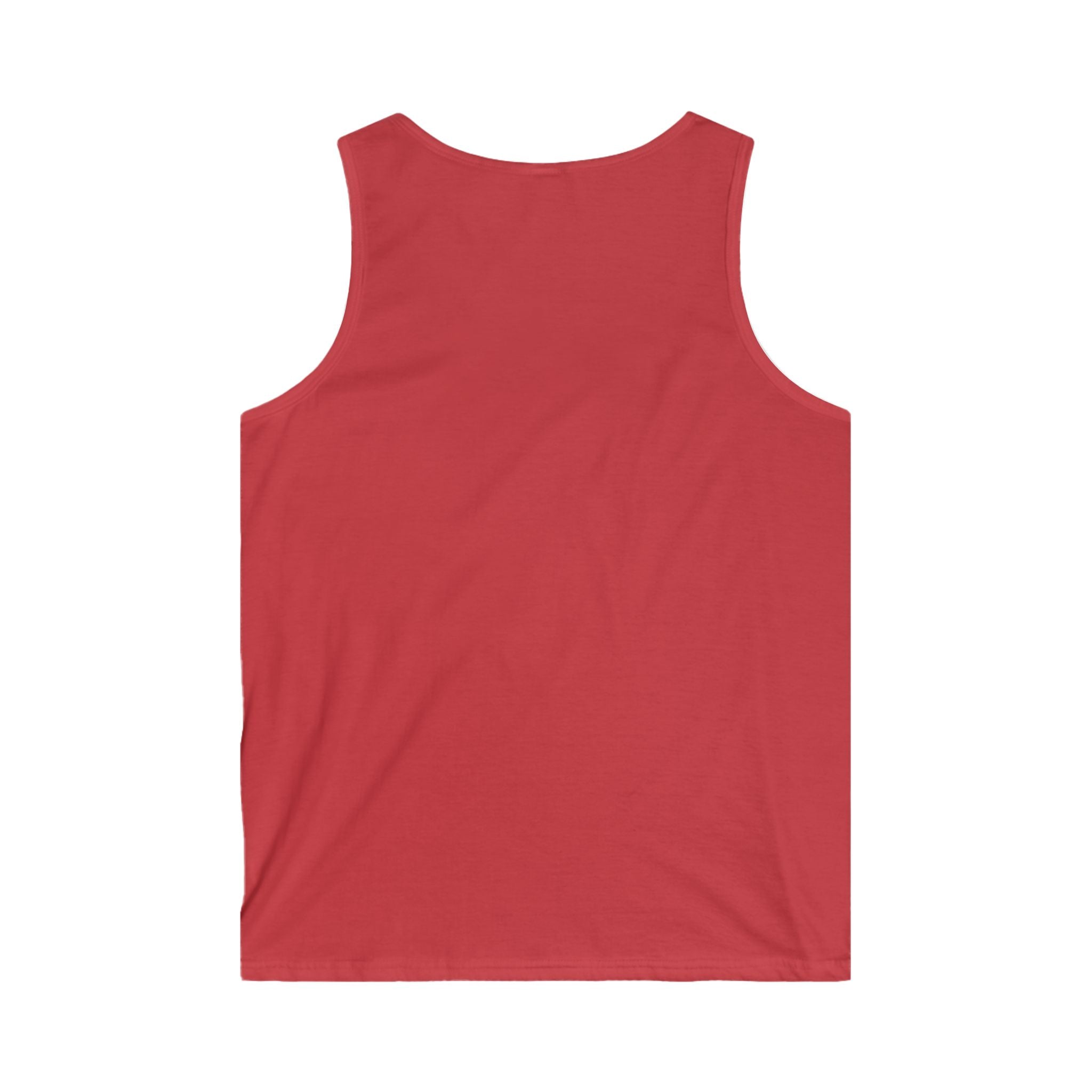 Men's White Tank Top — Classic Softstyle Athletic Vest