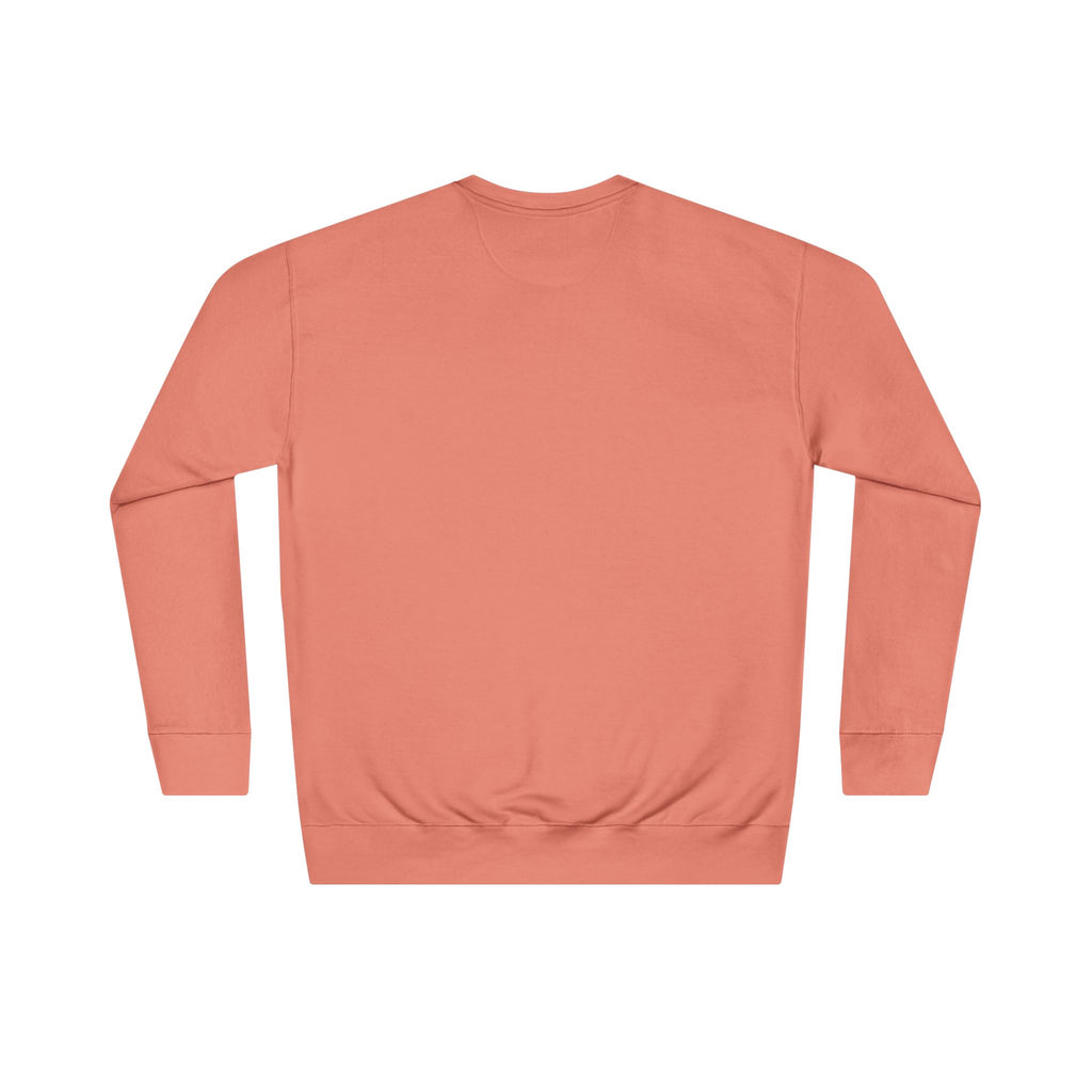 Crewneck Sweatshirt – Classic Coral Crew Sweatshirt, Cozy Everyday Pullover