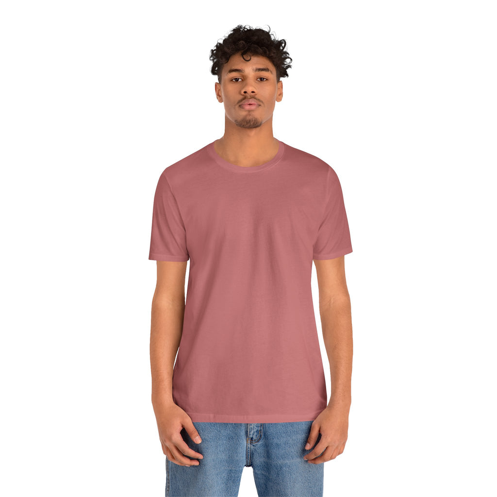 White Short Sleeve Tee — Minimal Classic Crewneck T-Shirt