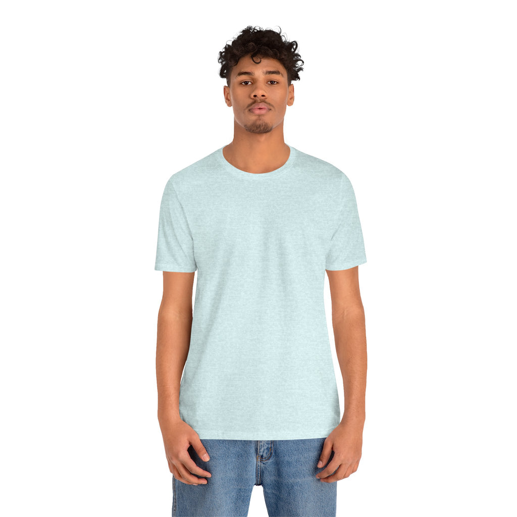 White Short Sleeve Tee — Minimal Classic Crewneck T-Shirt