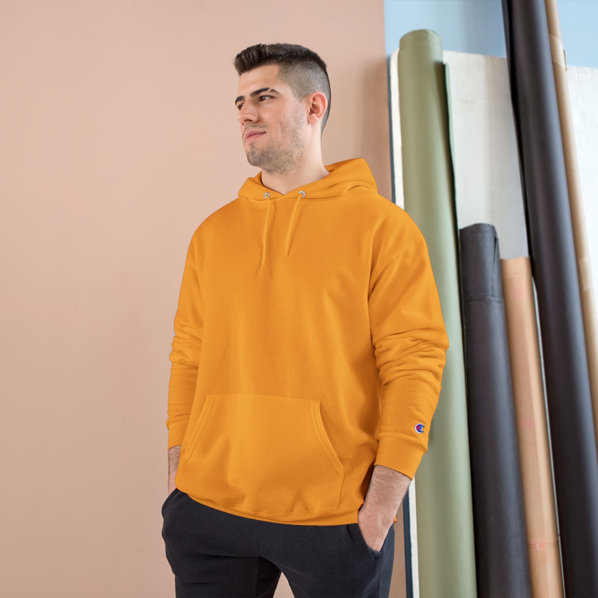 Classic White Champion Hoodie — Comfortable Everyday Pullover