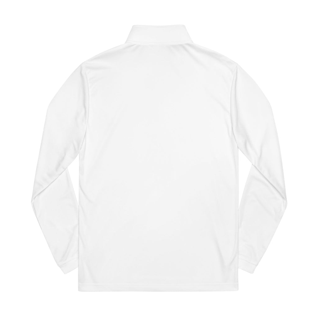 Adidas Quarter-Zip Pullover – Embroidered Performance Top