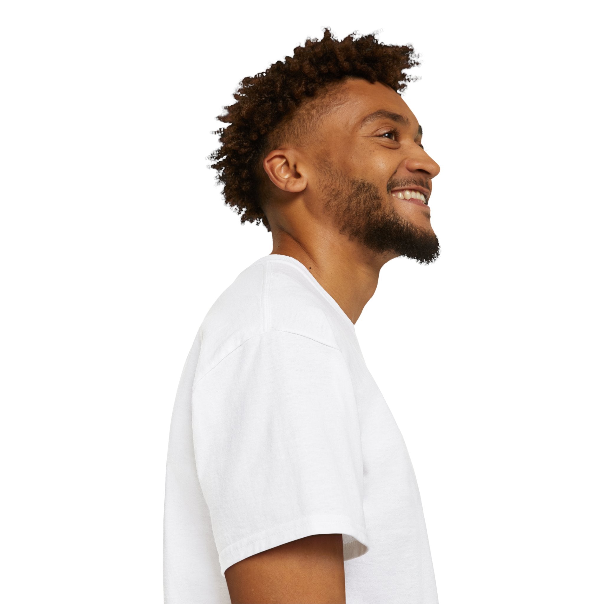 Classic White Cotton Tee - Plain Crewneck Shirt
