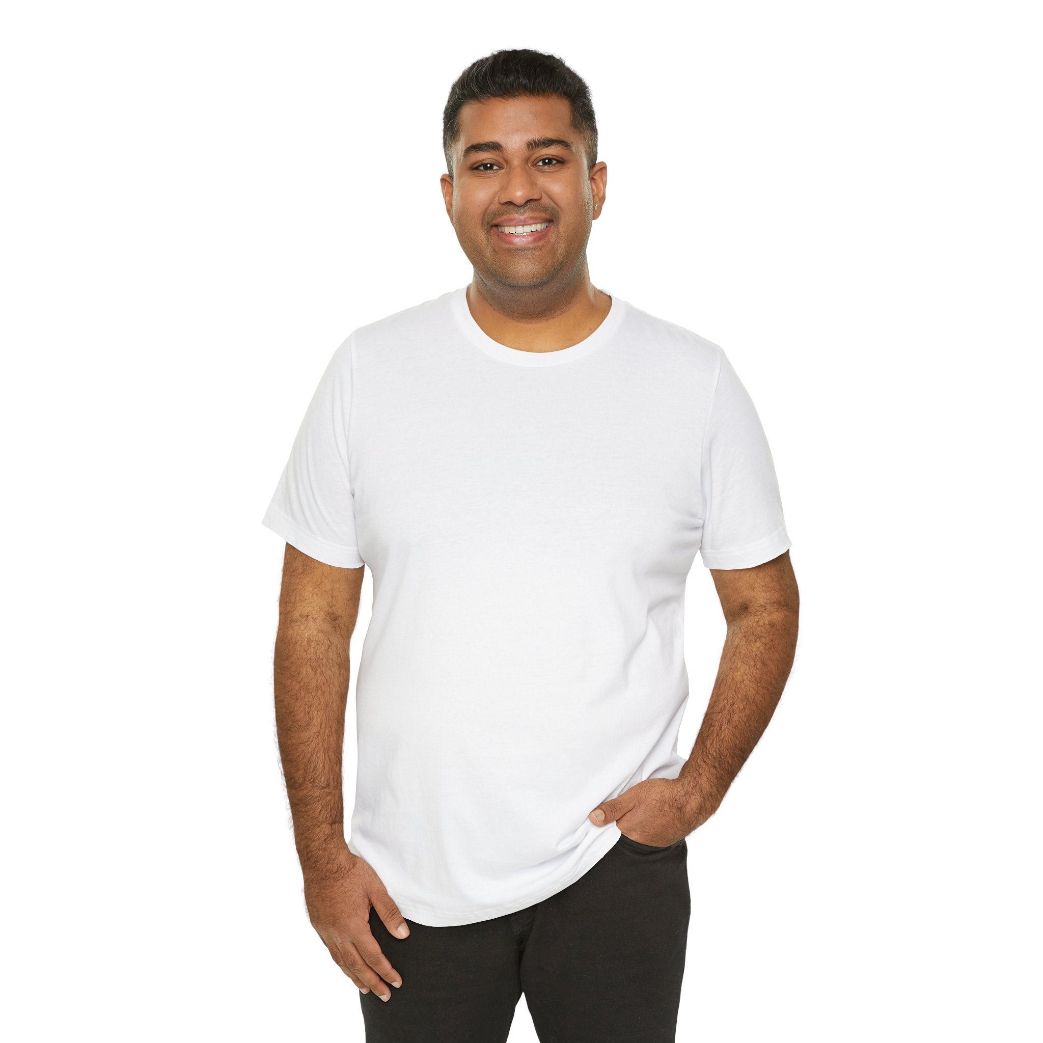 Classic White Tee — Unisex Jersey Short Sleeve T-Shirt
