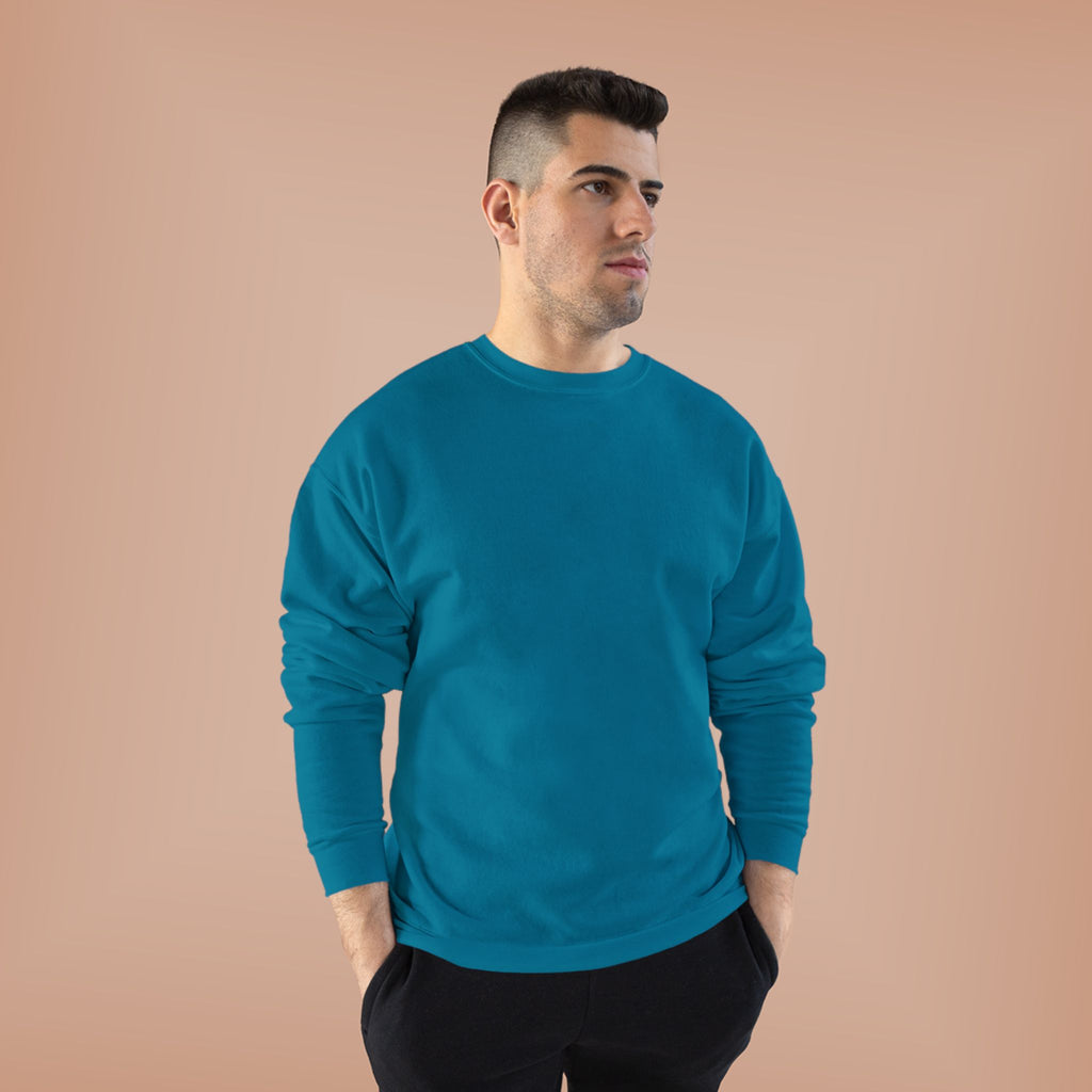 Classic White Crewneck Sweatshirt