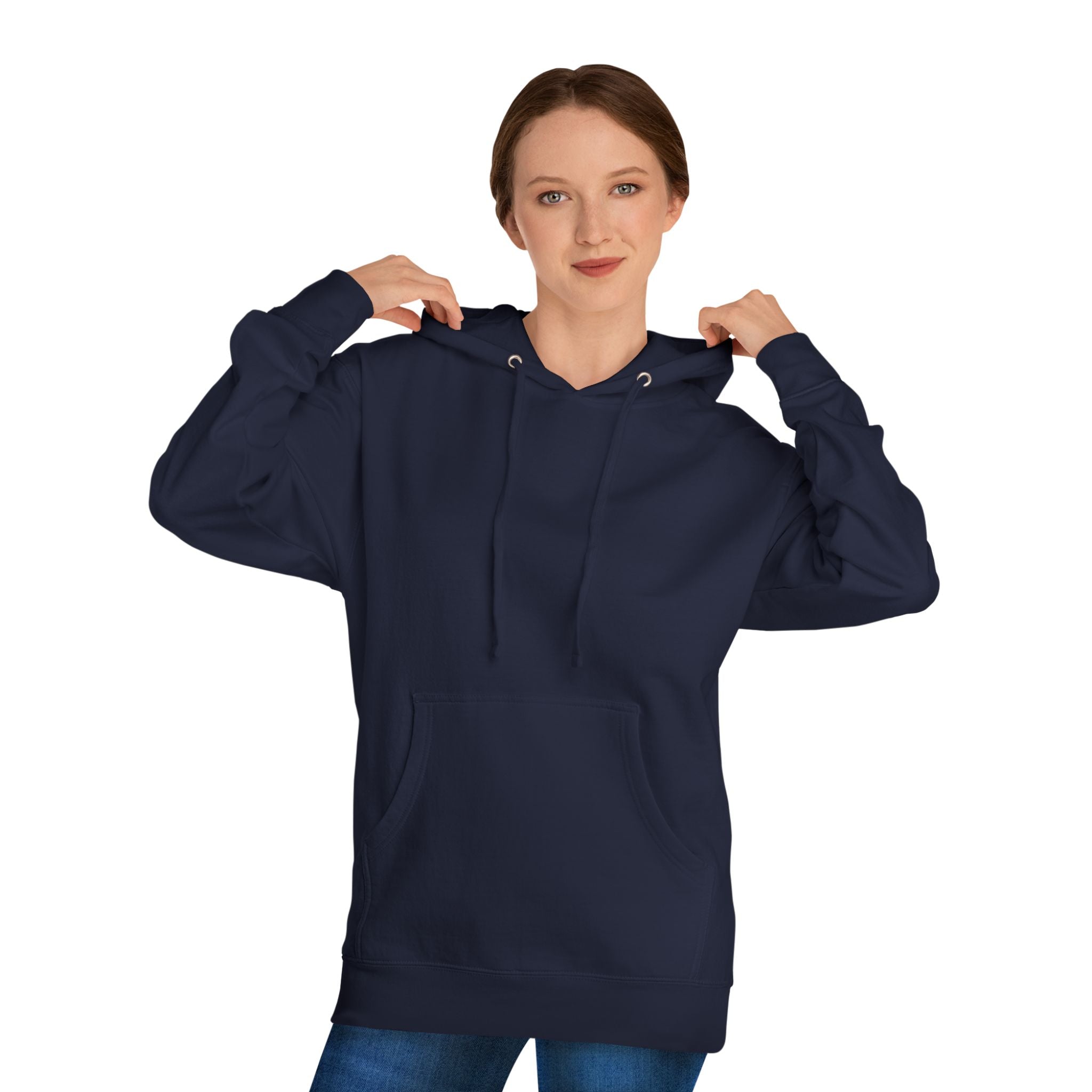 Classic Comfort Hoodie — Plain White Pullover Sweatshirt