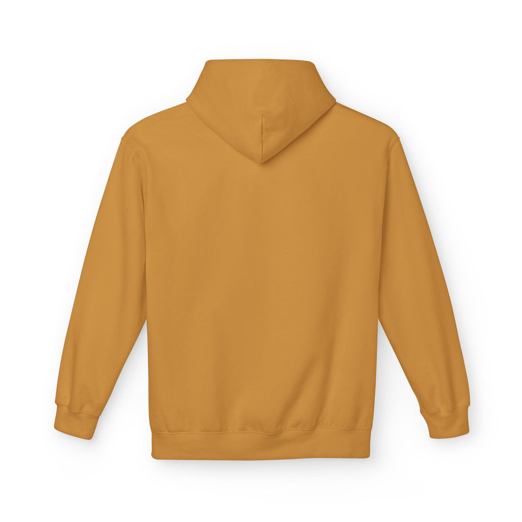 Classic White Fleece Hoodie – Soft Midweight Pullover