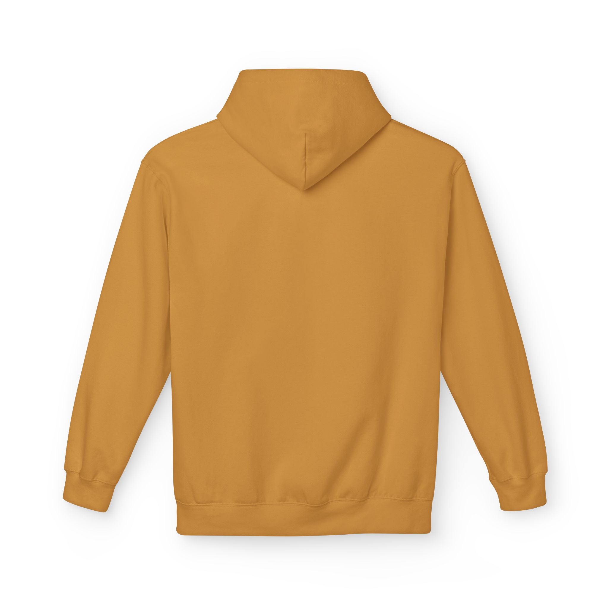 Classic White Fleece Hoodie – Soft Midweight Pullover