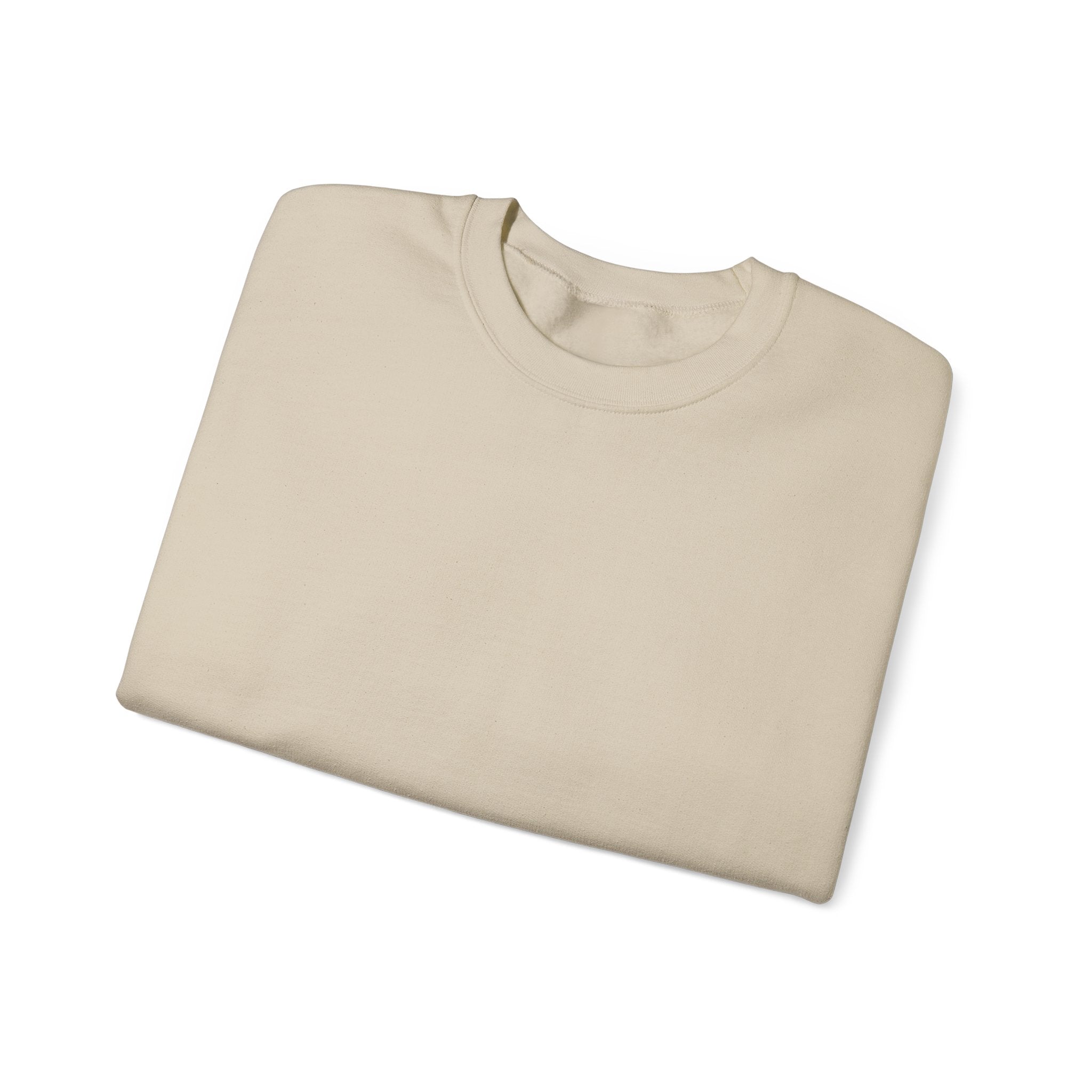 Classic White Crewneck Sweatshirt