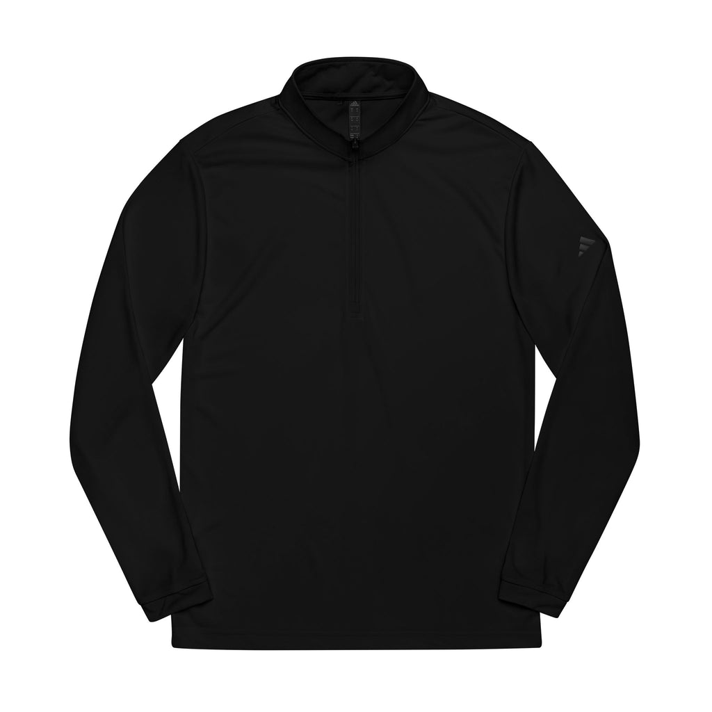 Adidas Quarter-Zip Pullover – Embroidered Performance Top