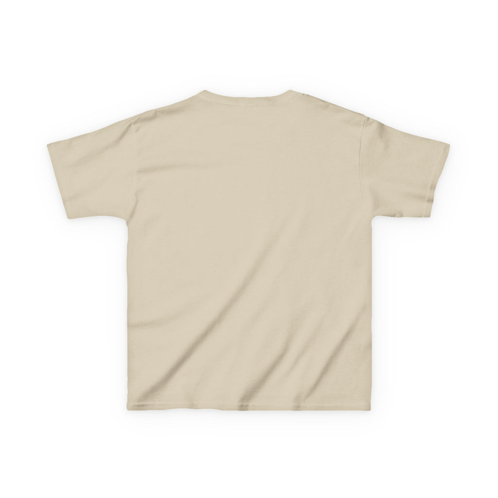 Kids T-Shirt — Plain White Heavy Cotton Tee for Boys & Girls