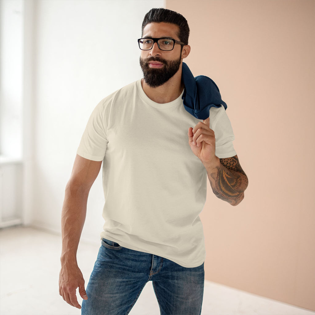 Classic White Tee — Adult Staple Crewneck T-Shirt