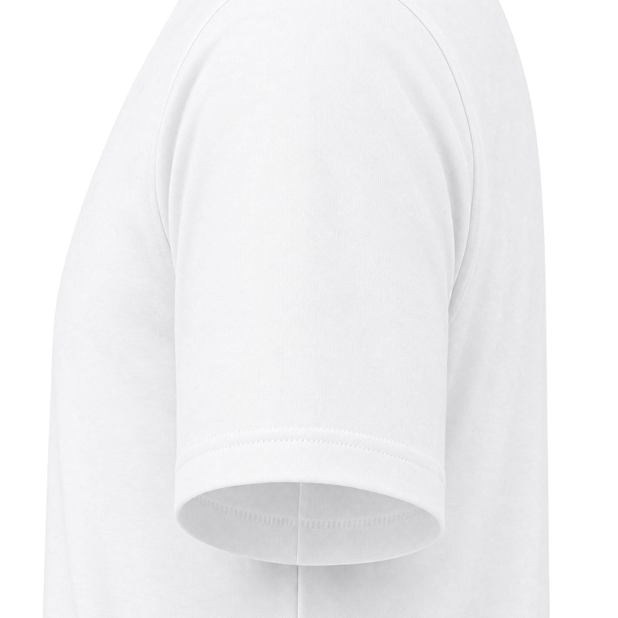 V-Neck Jersey Tee — Classic White Short Sleeve T-Shirt