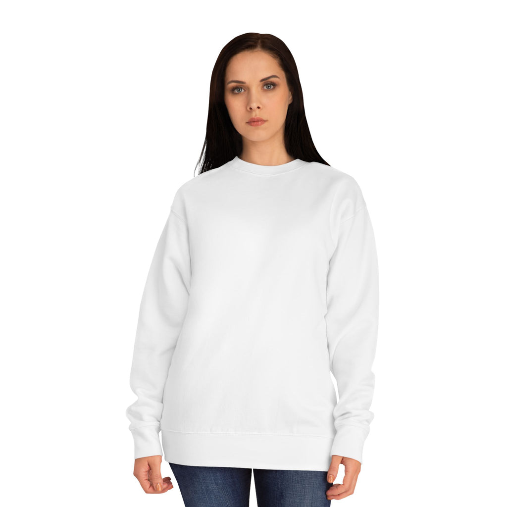 Crewneck Sweatshirt – Classic Coral Crew Sweatshirt, Cozy Everyday Pullover