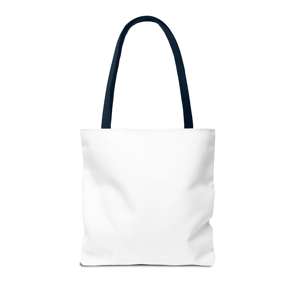 Custom All-Over Print Tote Bag — Blank White Canvas Shoulder Tote