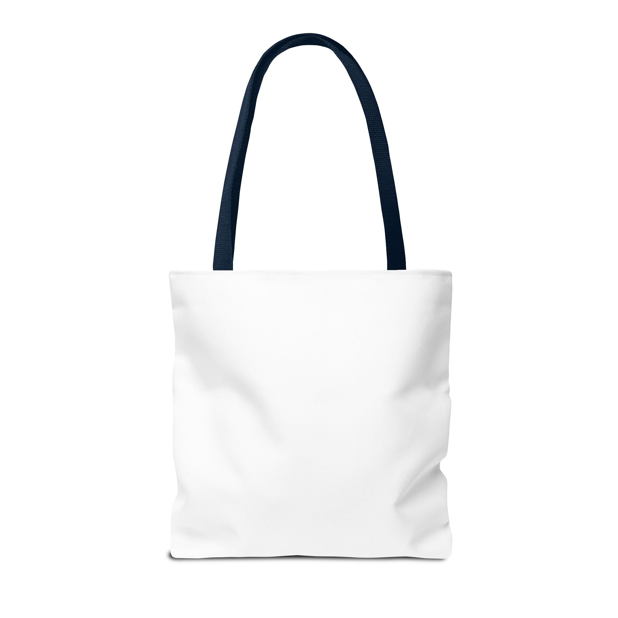 Custom All-Over Print Tote Bag — Blank White Canvas Shoulder Tote