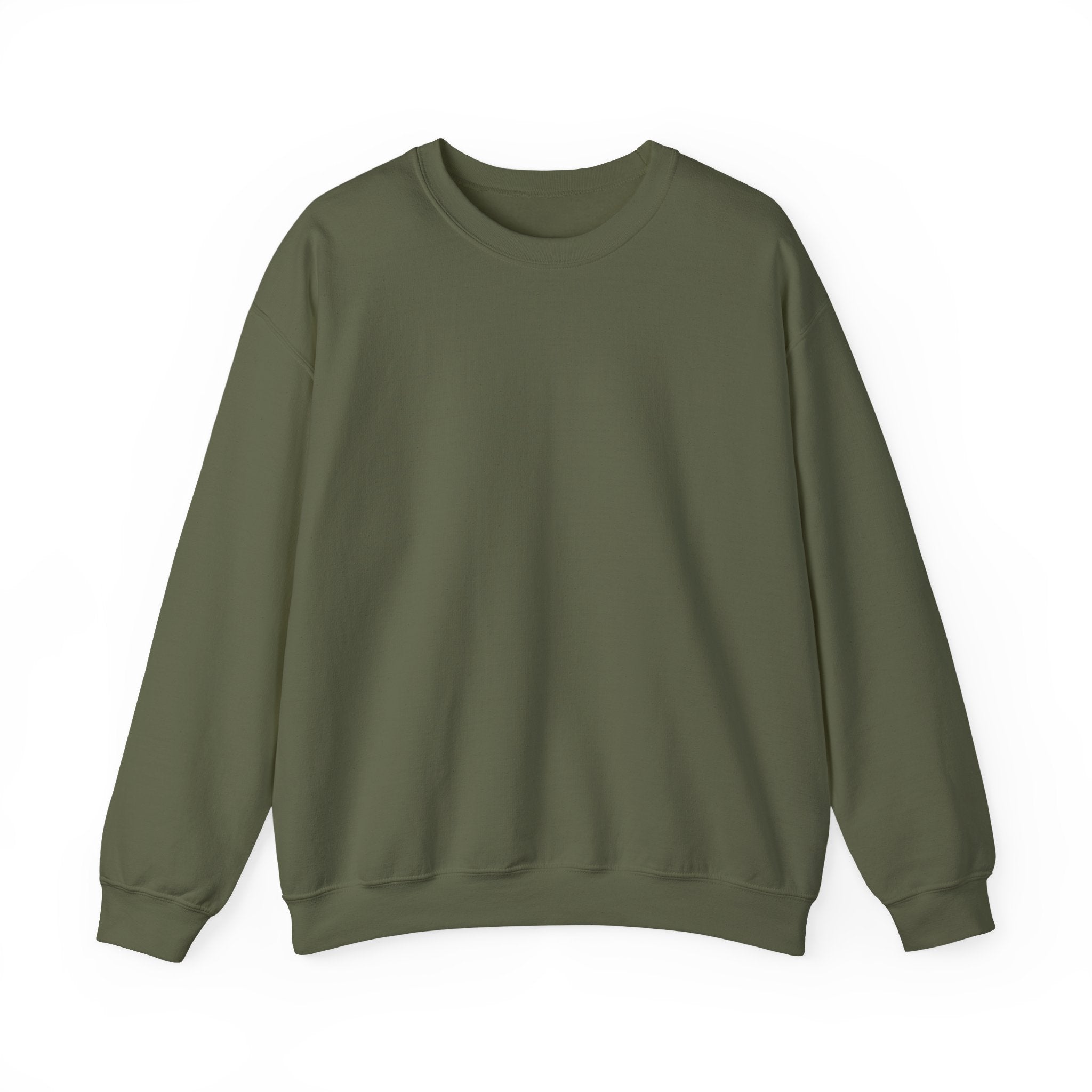 Crewneck Sweatshirt – Minimal White Classic Crewneck