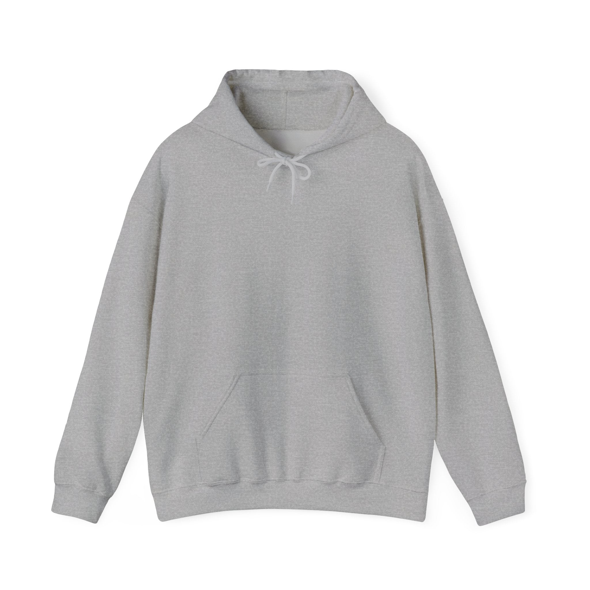 White Hoodie — Classic Unbranded Heavy Blend Hooded Sweatshirt