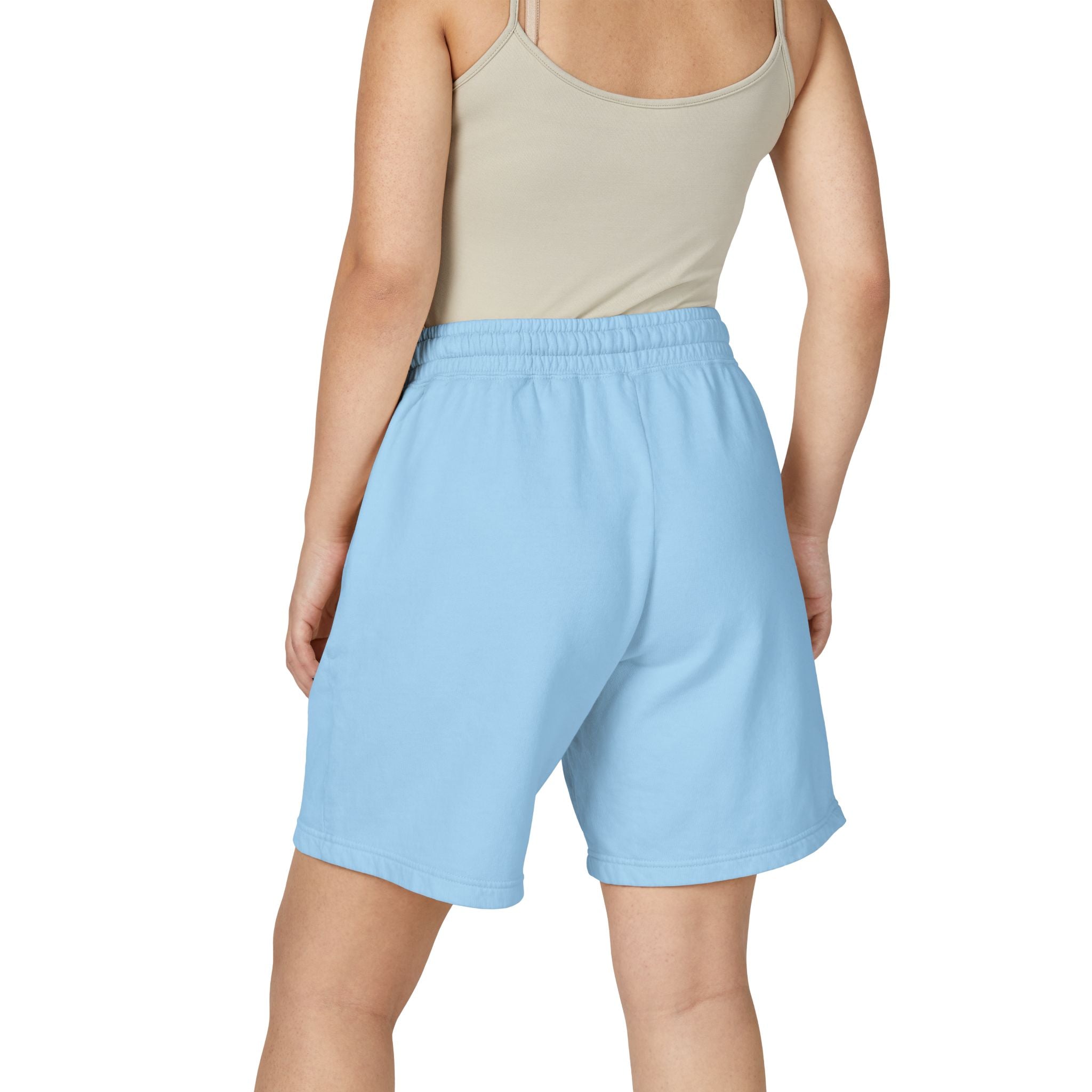 Unisex Garment-Dyed Lightweight Fleece Sweat Shorts