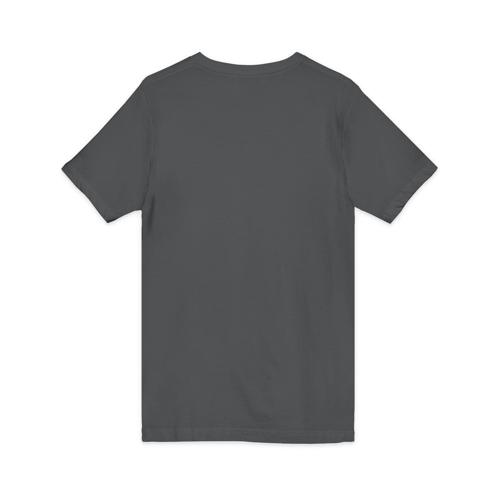 V-Neck Jersey Tee — Classic White Short Sleeve T-Shirt