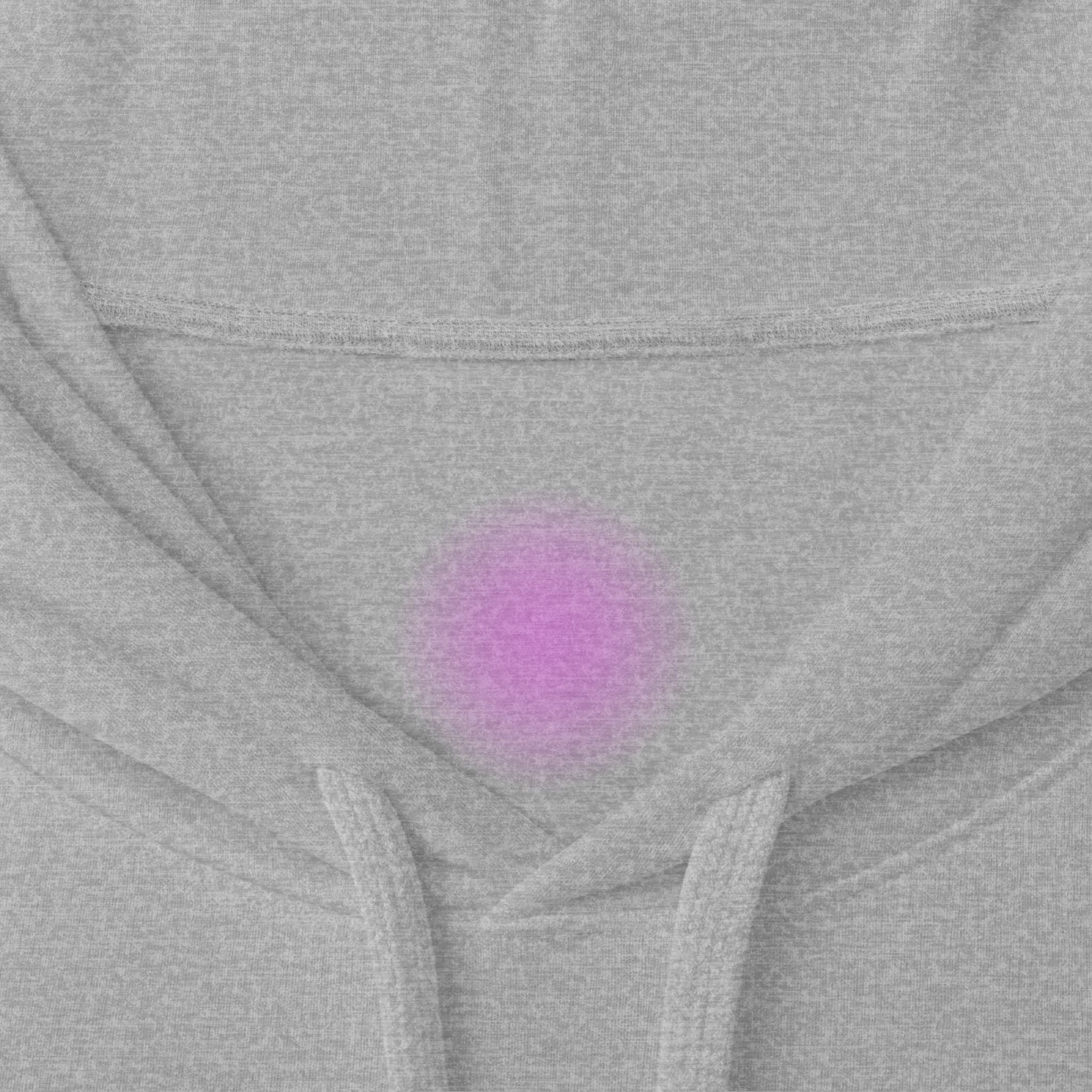 Classic White Fleece Hoodie – Soft Midweight Pullover