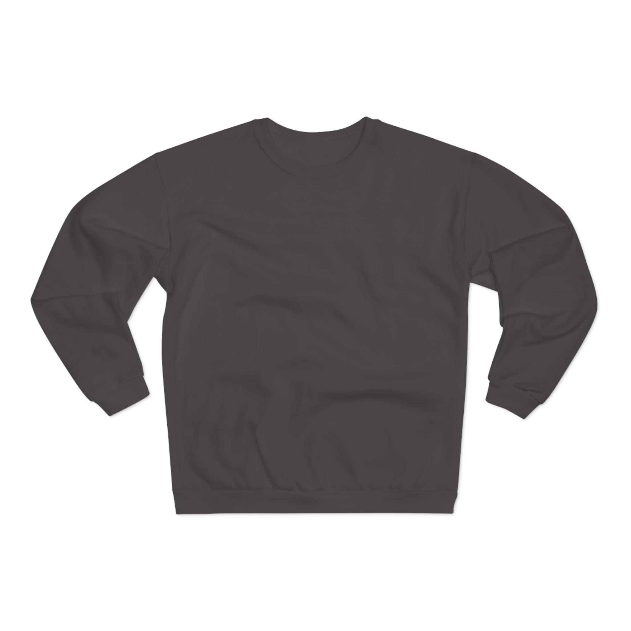 Classic White Crewneck Sweatshirt — Minimal Everyday Pullover