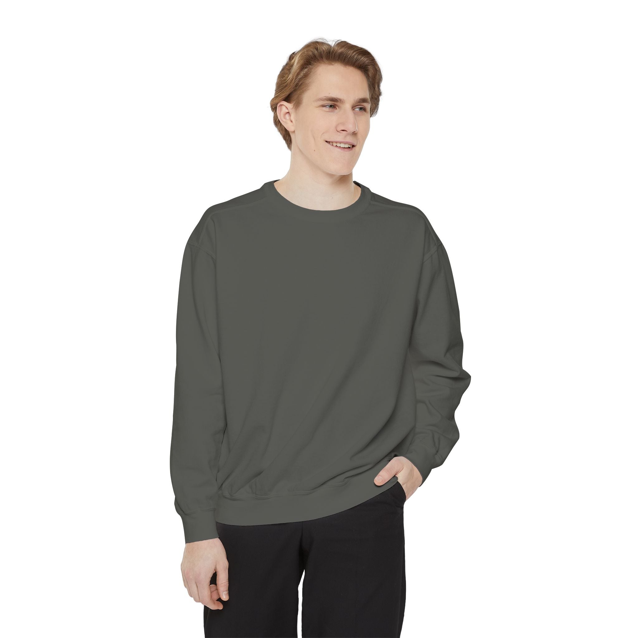 Classic Crewneck Sweatshirt — Lightweight Garment-Dyed Pullover