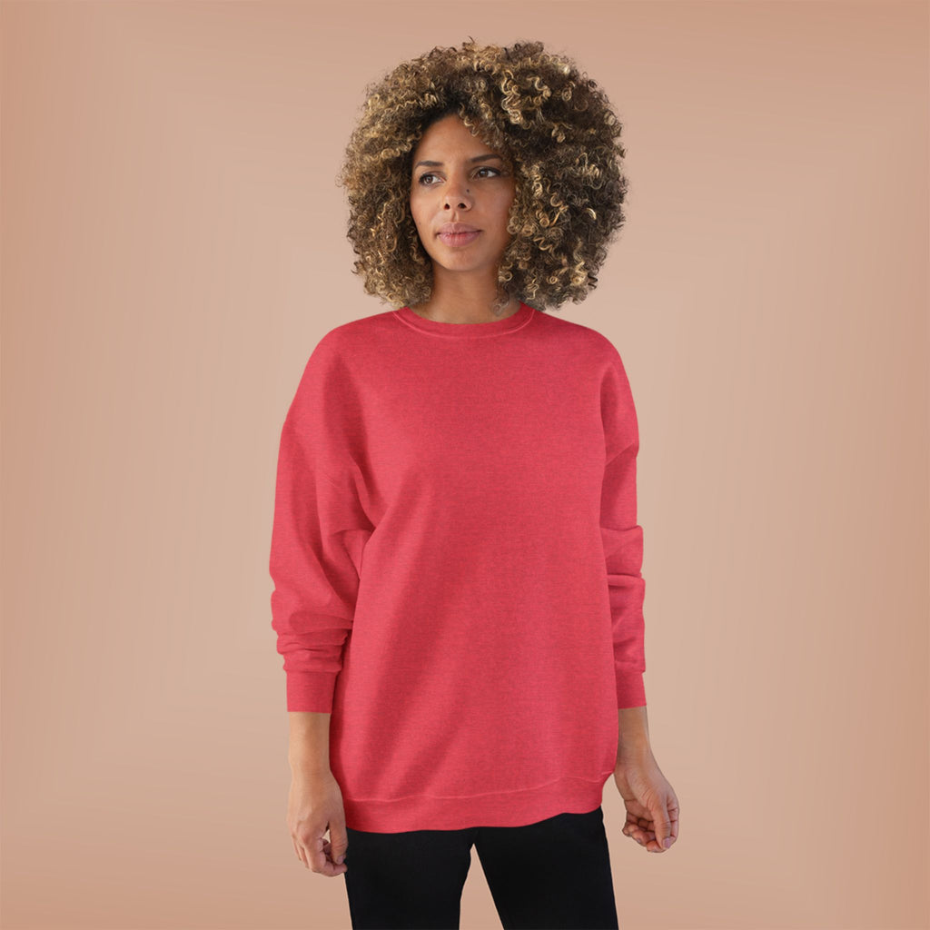 Classic White Crewneck Sweatshirt