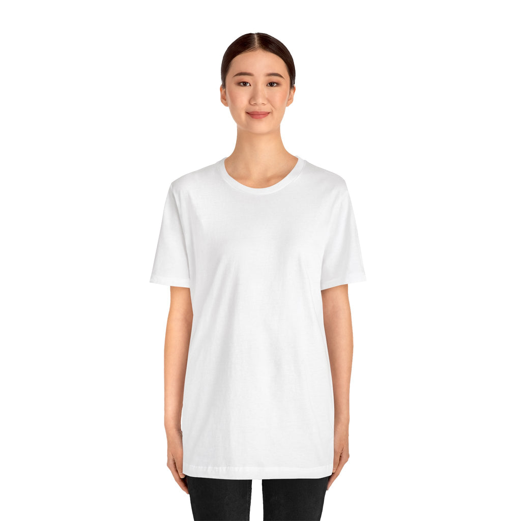 White Short Sleeve Tee — Minimal Classic Crewneck T-Shirt